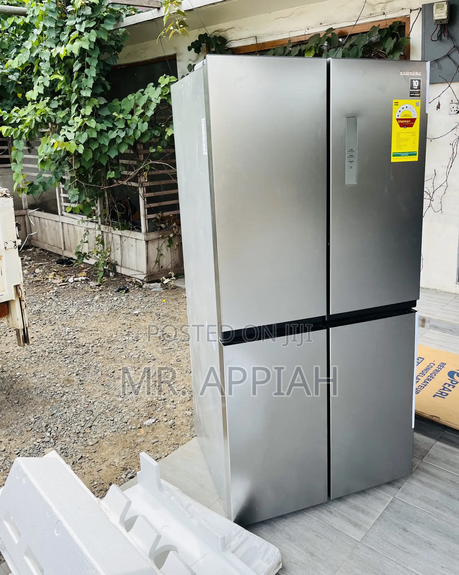 Purchase Samsung 4 Door Side by Side Fridge(Gray).