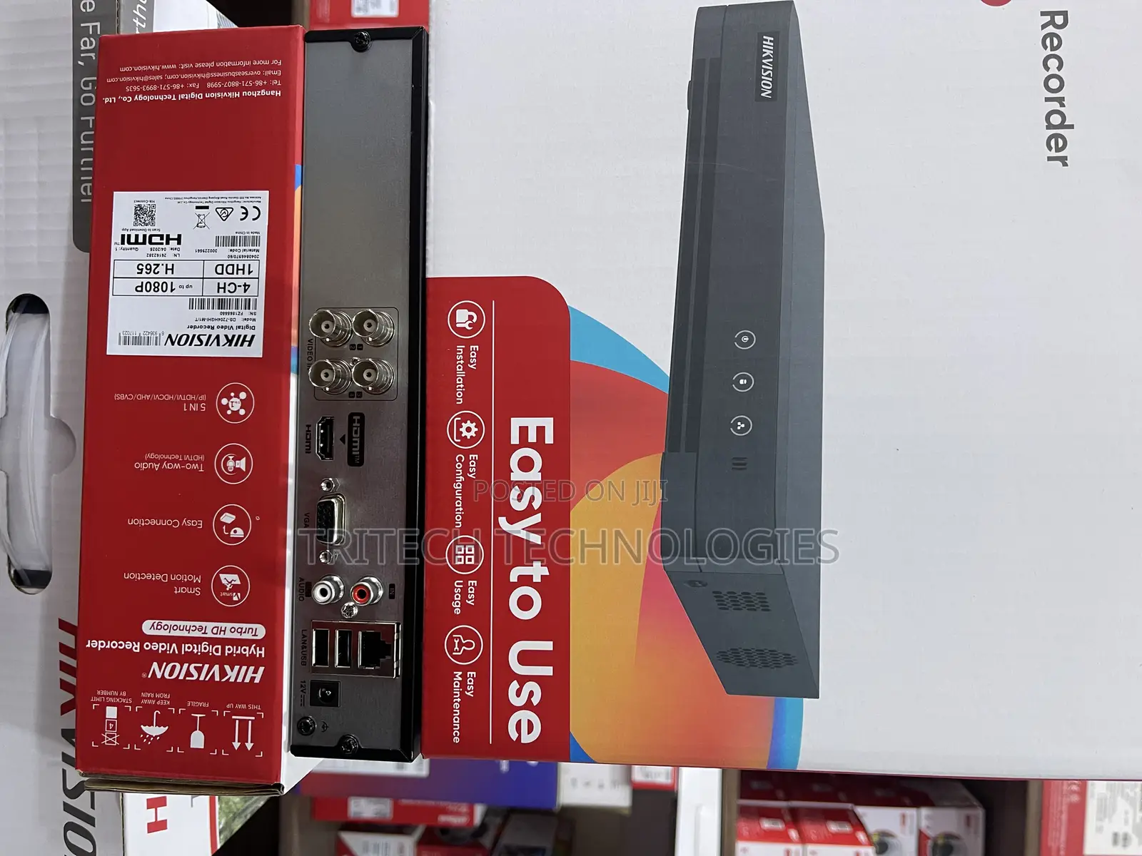 Hikvision DVR 4ch Ds-7204hghi-Mi/T 2 Support Two Way Audio