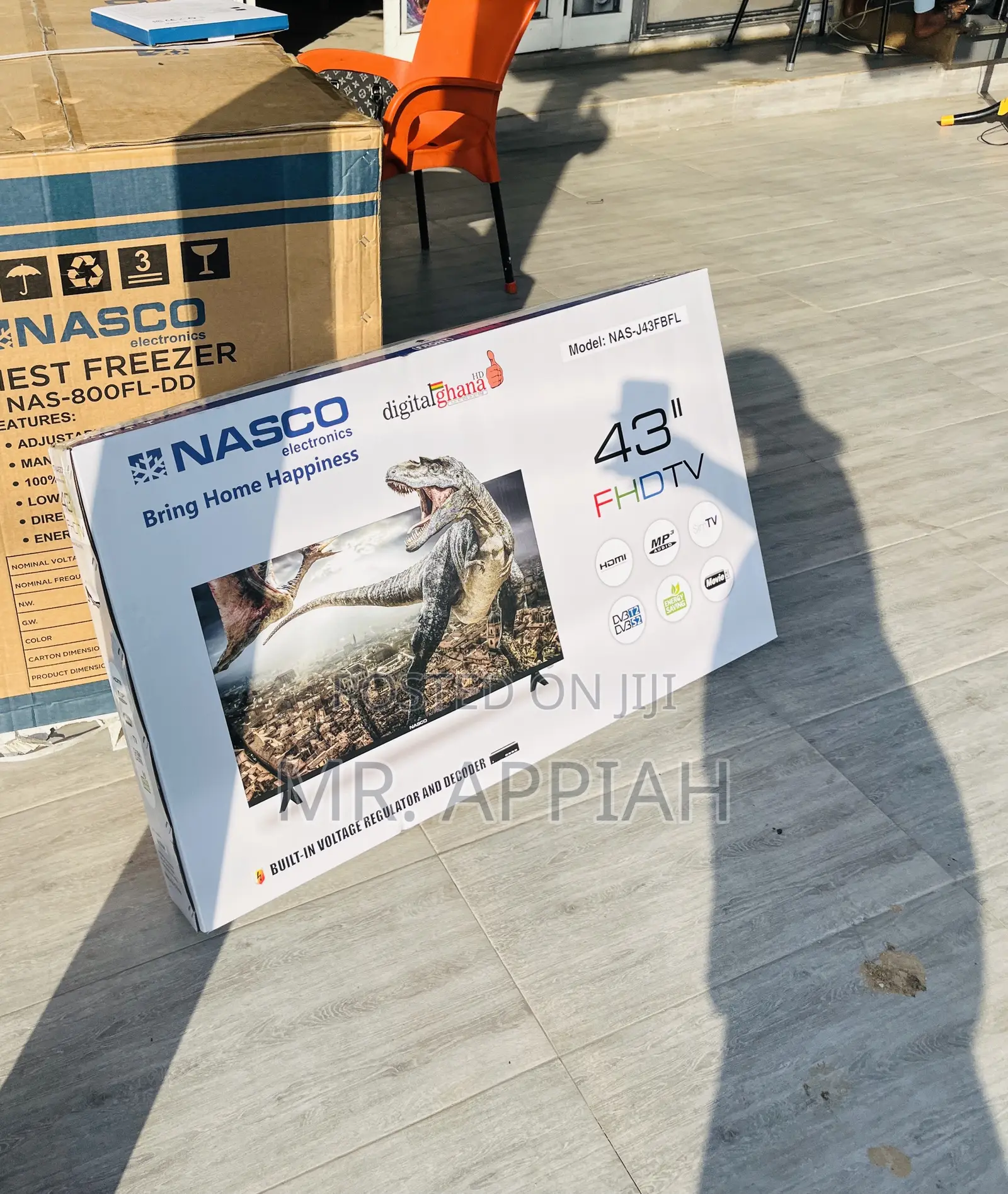 Awesome Nasco 43” Digital Satellite Television