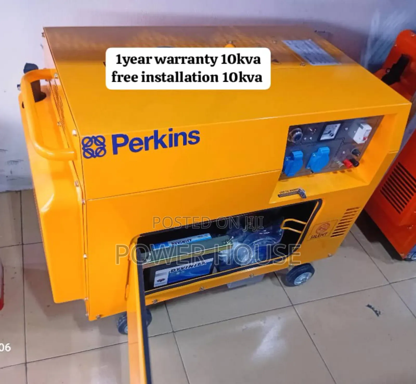 Zapstream Perkins 10kva Diesel 13000watts Perkins Diesel