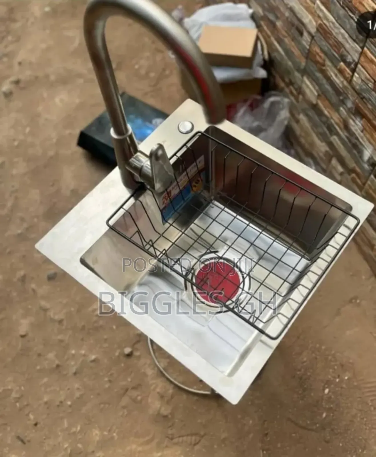 Small Sink + Tap