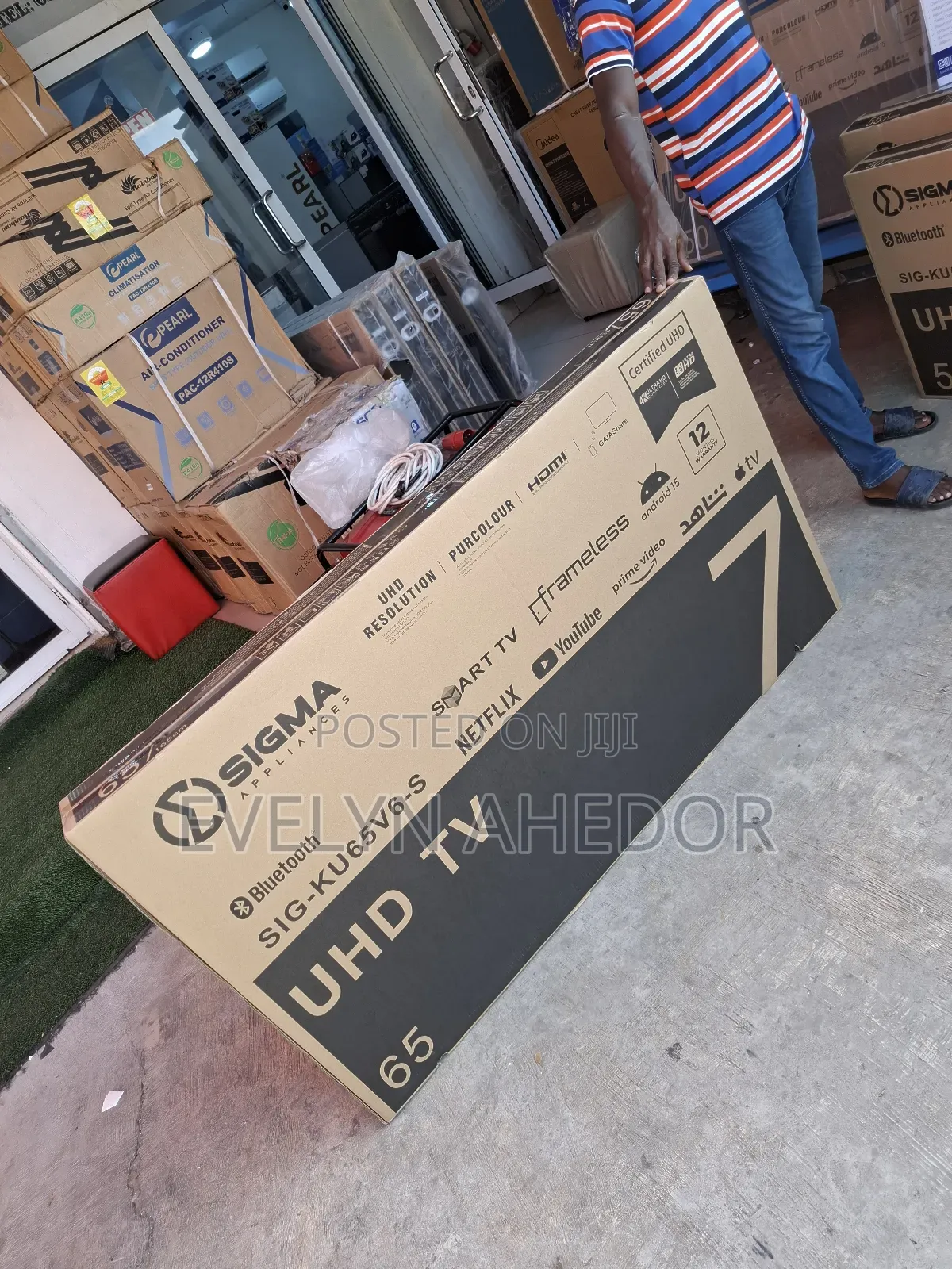 Quality 65 Inches Sigma Brand Uhd Smart Tv for Sale