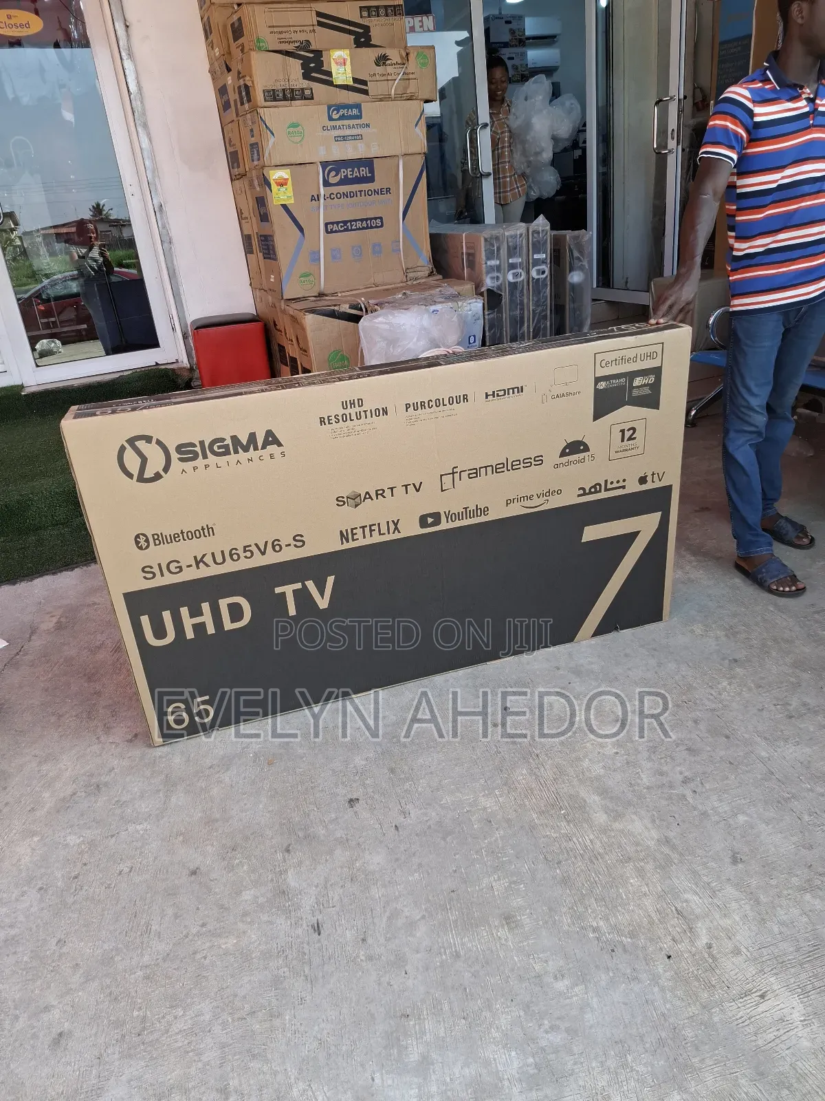 Quality 65 Inches Sigma Brand Uhd Smart Tv for Sale