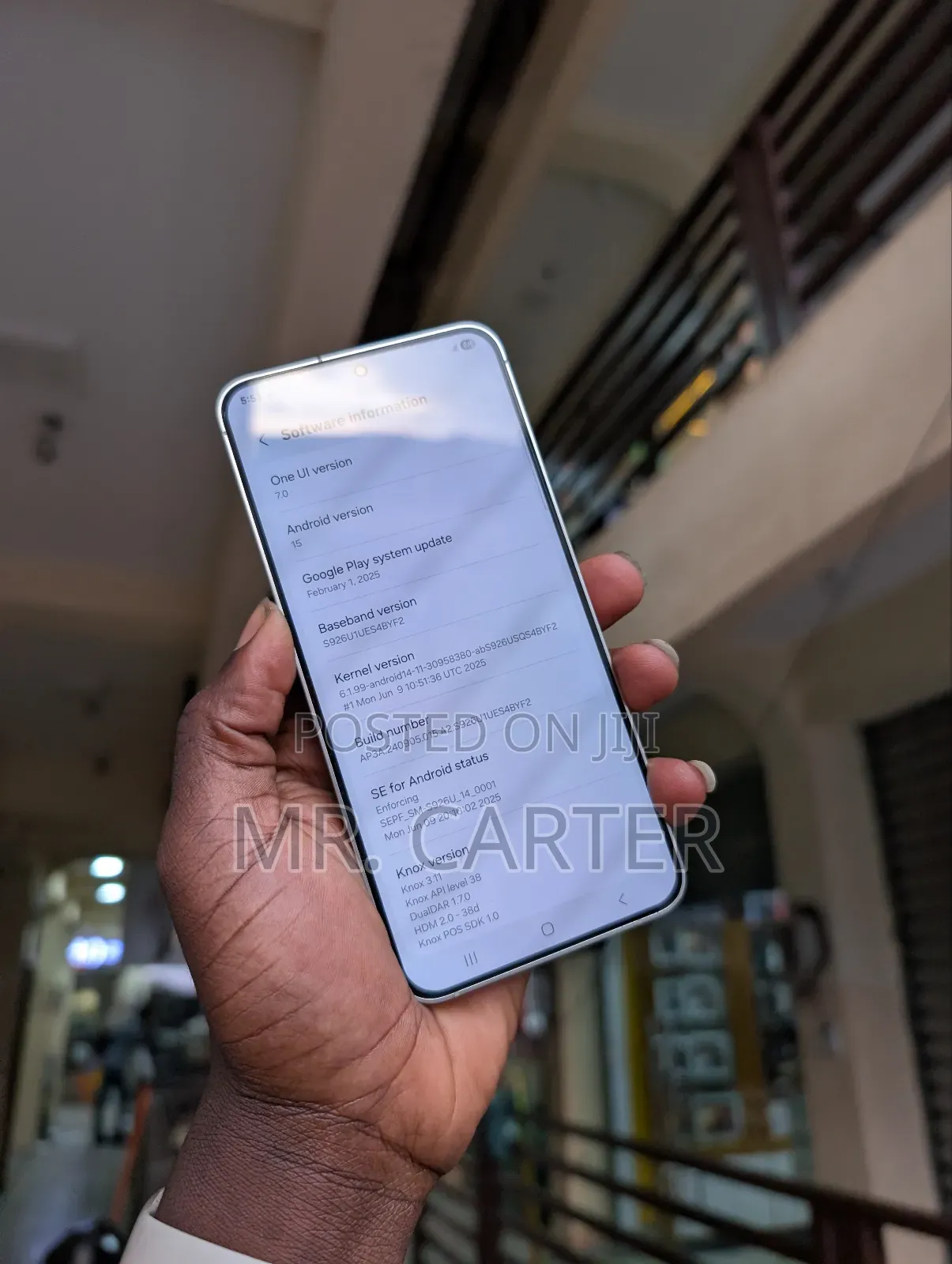 New Samsung Galaxy S24 Plus 256 GB White