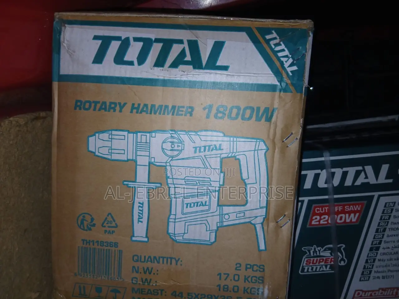 Total Rotary Hammer 1800w