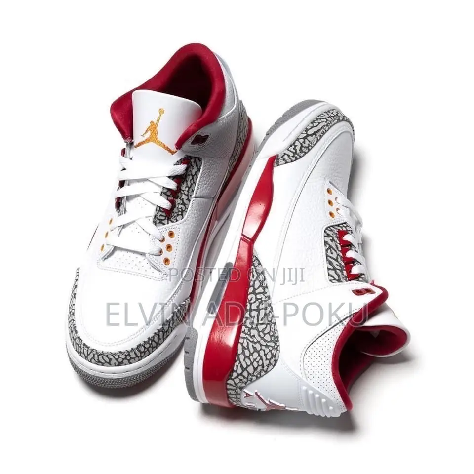 Air Jordan 3 Retro Cardinal Red
