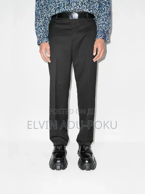 Prada Monolith Leather Loafers.