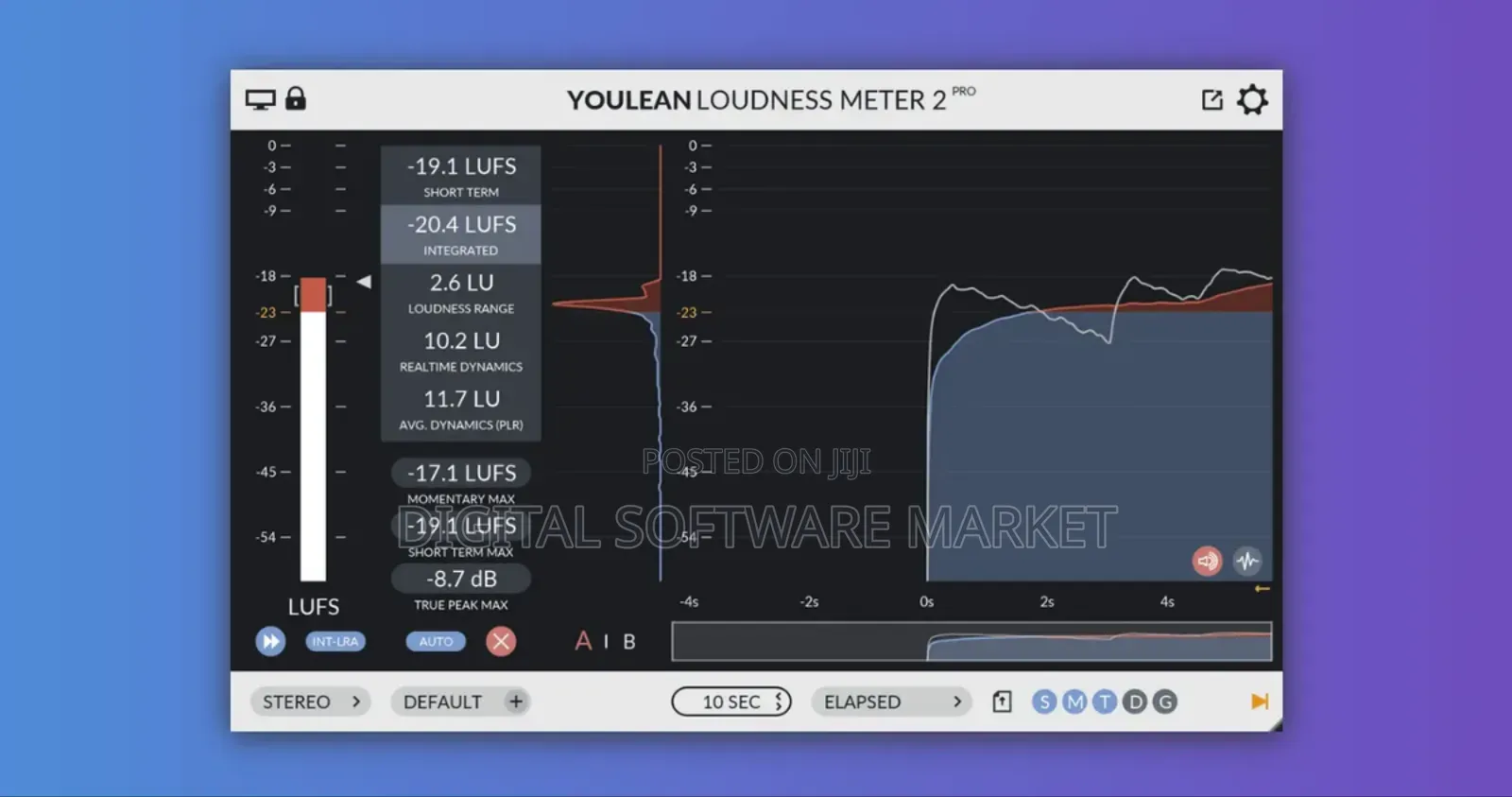 Loudness Meter Pro VST Plugin