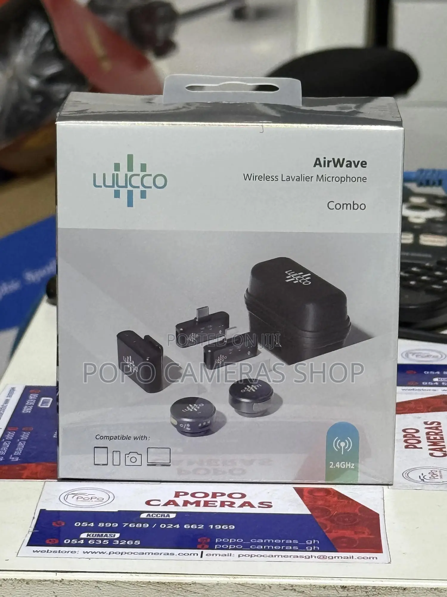 Luucco Airwave Wireless Microphone Combo