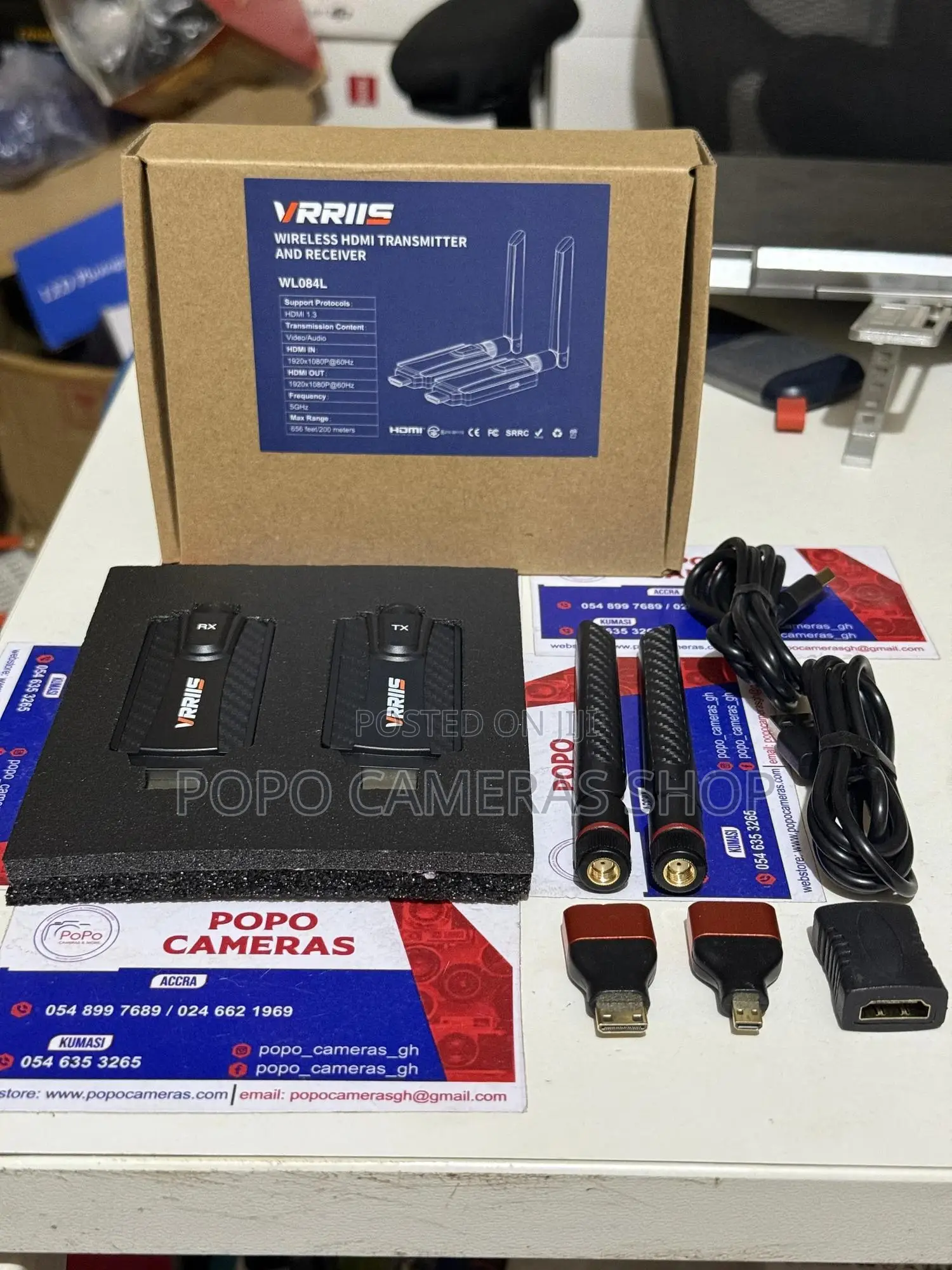 200m Vrriis Wireless Hdmi Transmitter and Receiver