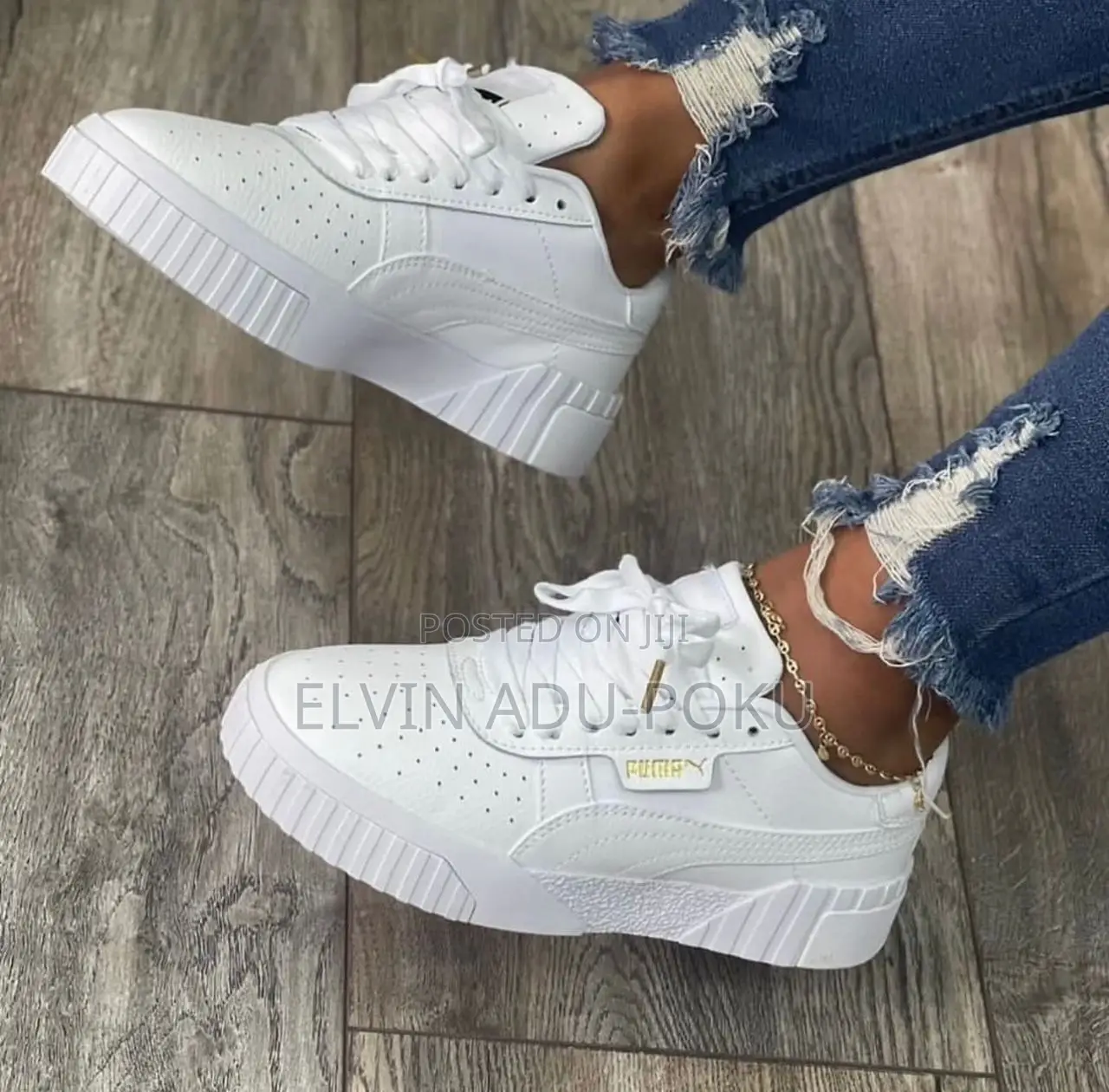 Puma Cali Dream Trainers “ All White”