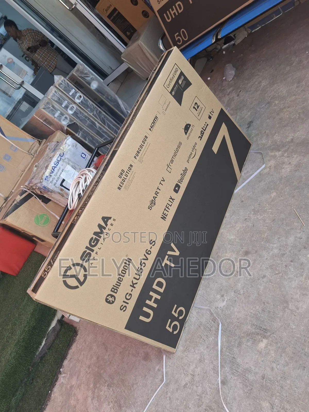 Quality and Affordable Sigma 55 Inches Smart Tv Full Uhd