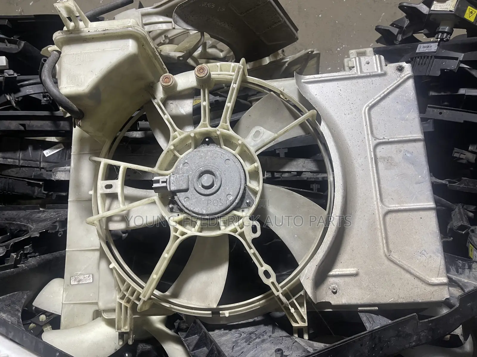 Toyota Vitz/Yaris Radiator Fan Complete