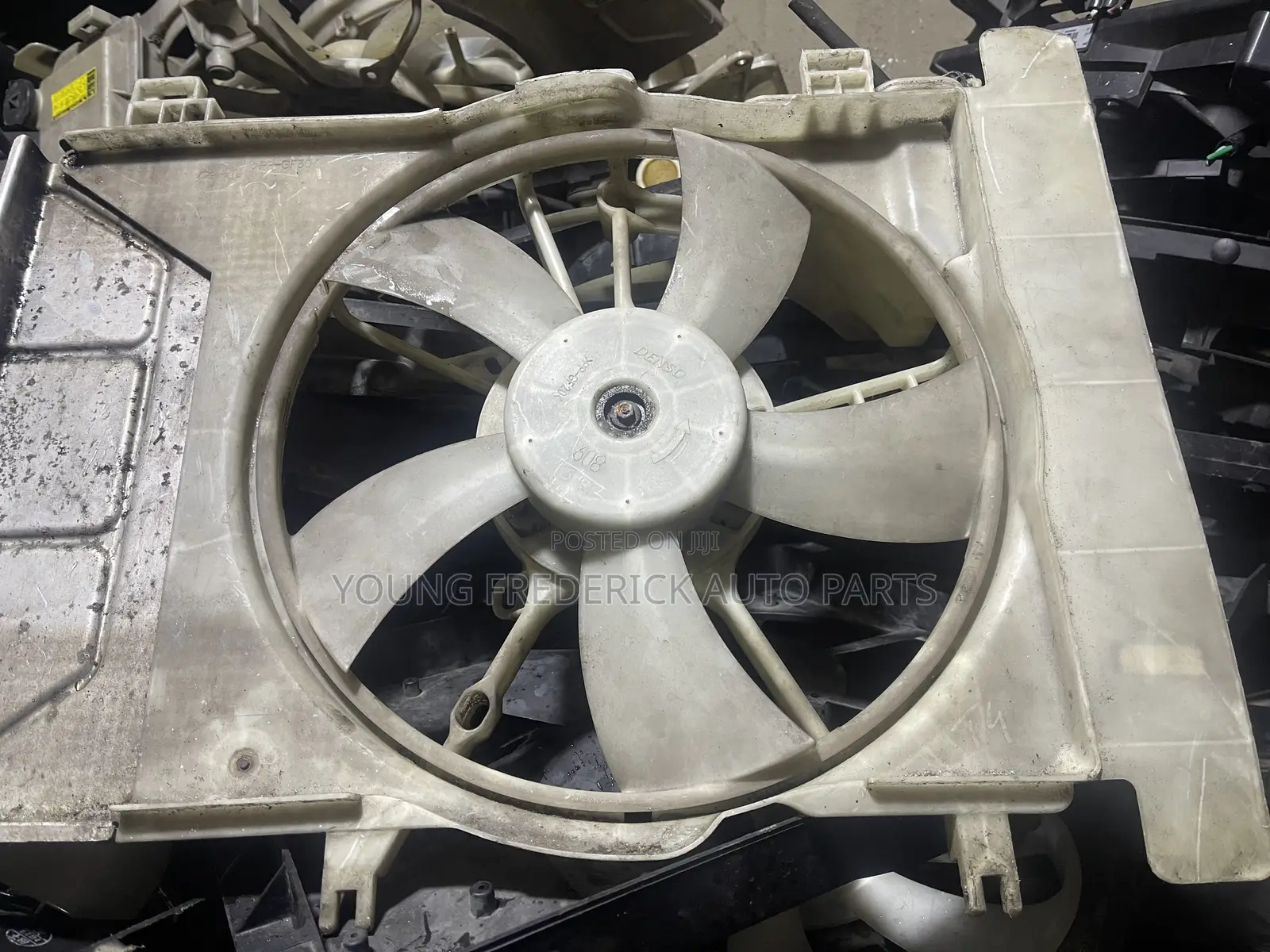 Toyota Vitz/Yaris Radiator Fan Complete