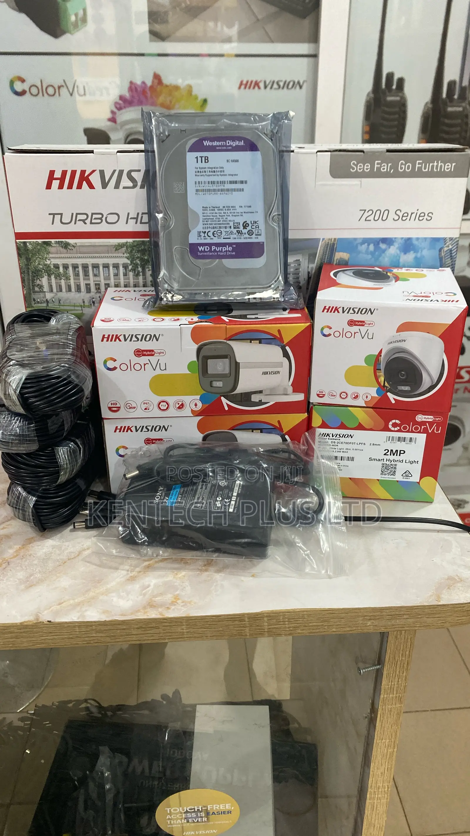 Hikvison 2mp 4ch Kit Full Color Audio+Surveillance (Cv)