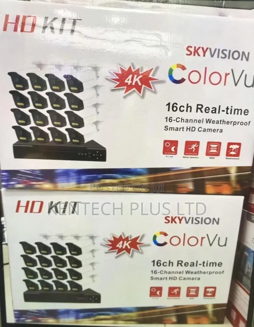 16ch Kit 5mp Full Color With Audio