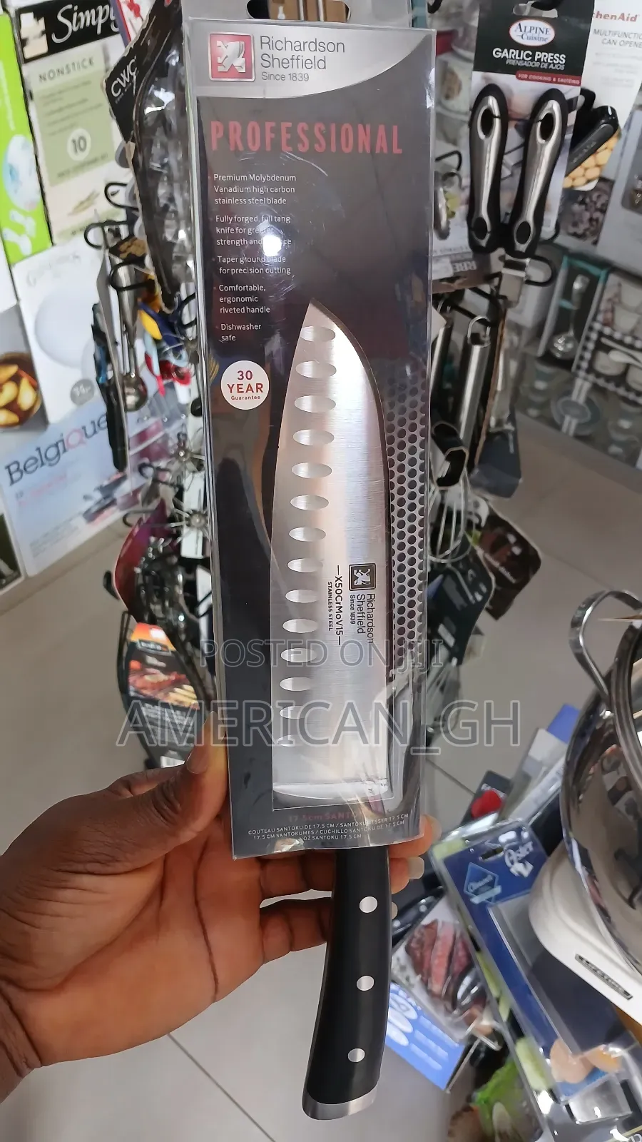 Richardson Sheffied Stainless Steel Knief