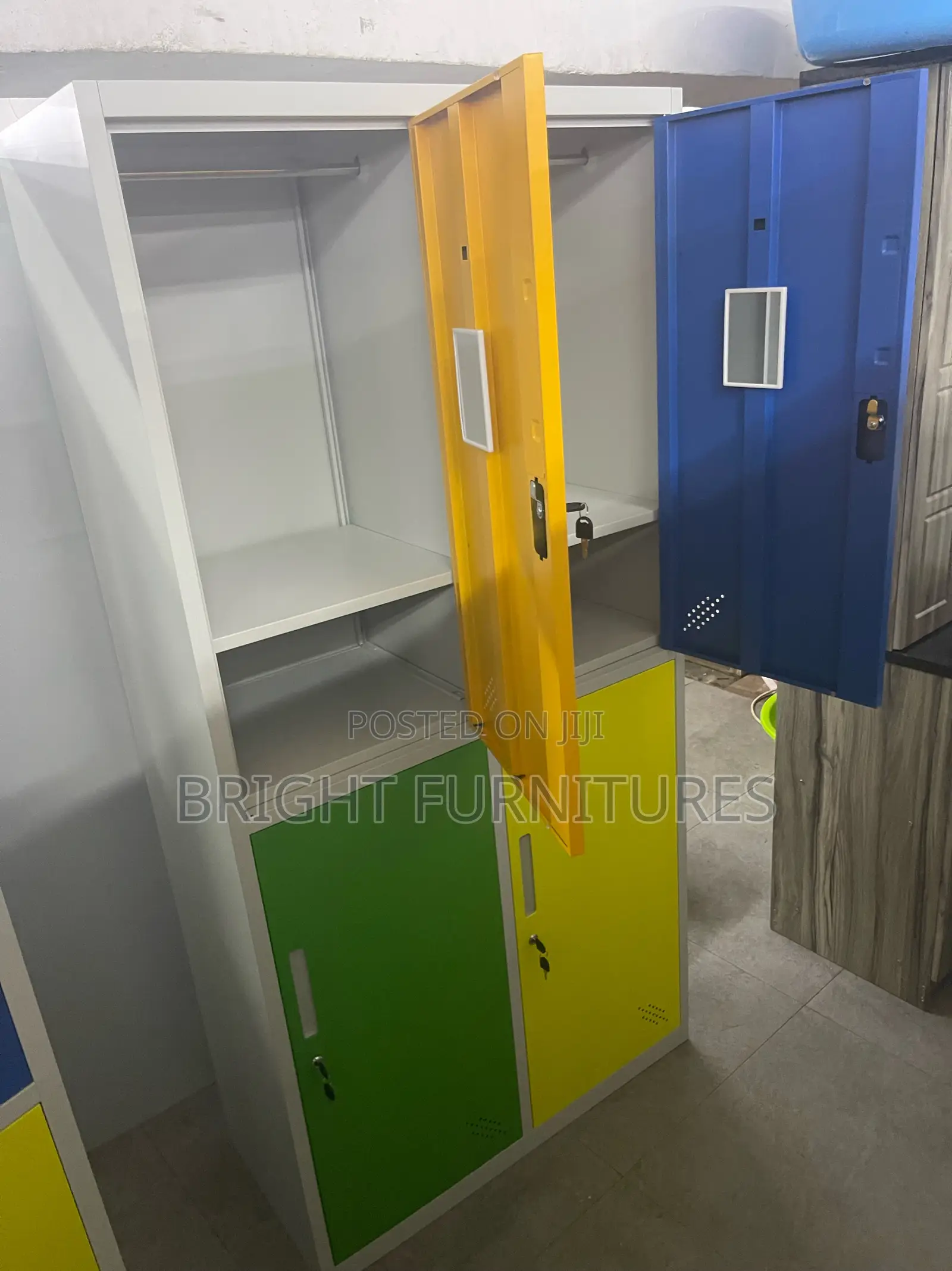 Quality Imported Metal Office Cabinet With Four Lockers