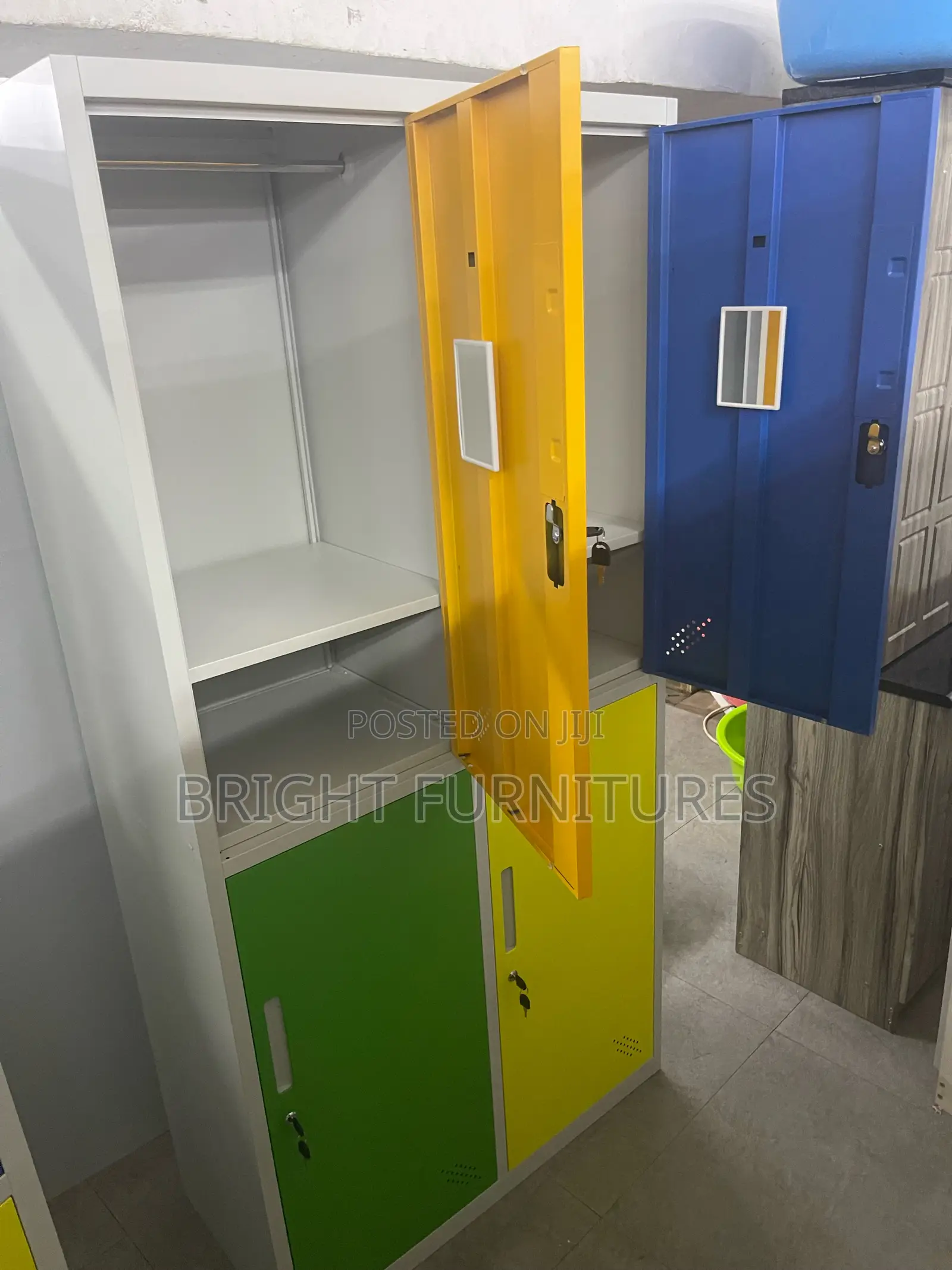 Quality Imported Metal Office Cabinet With Four Lockers