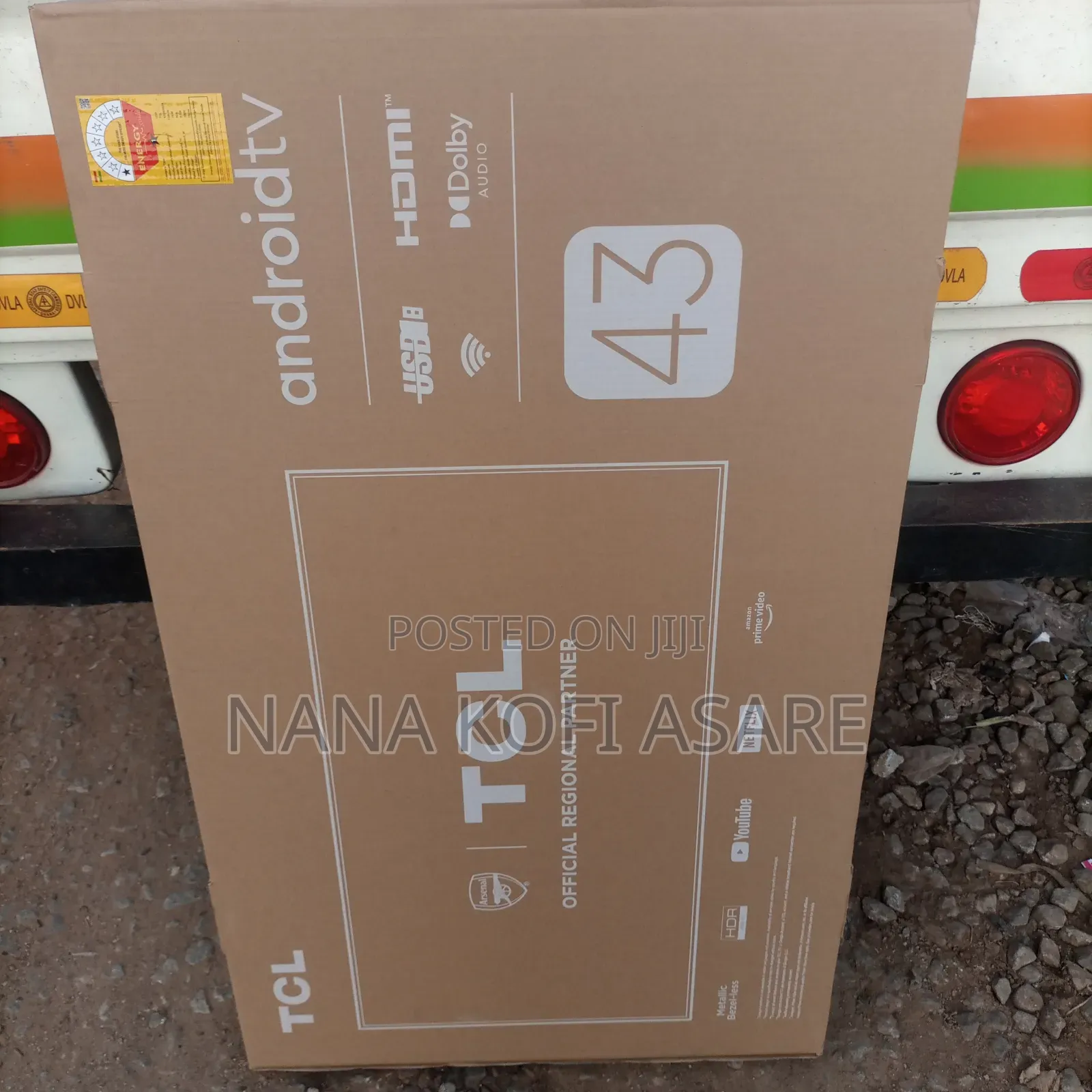 TCL 43inch Smart HRD Tv