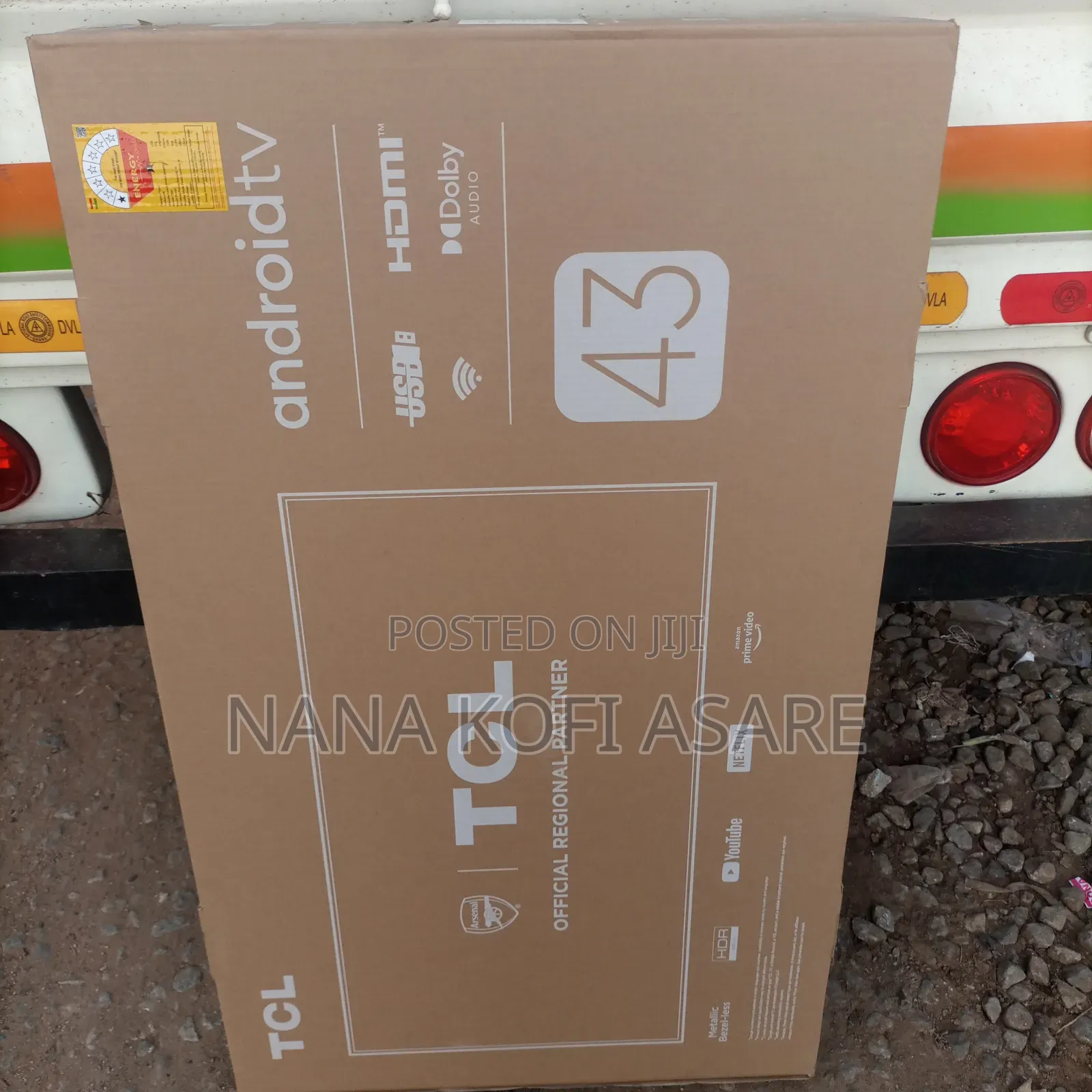 TCL 43inch Smart HRD Tv