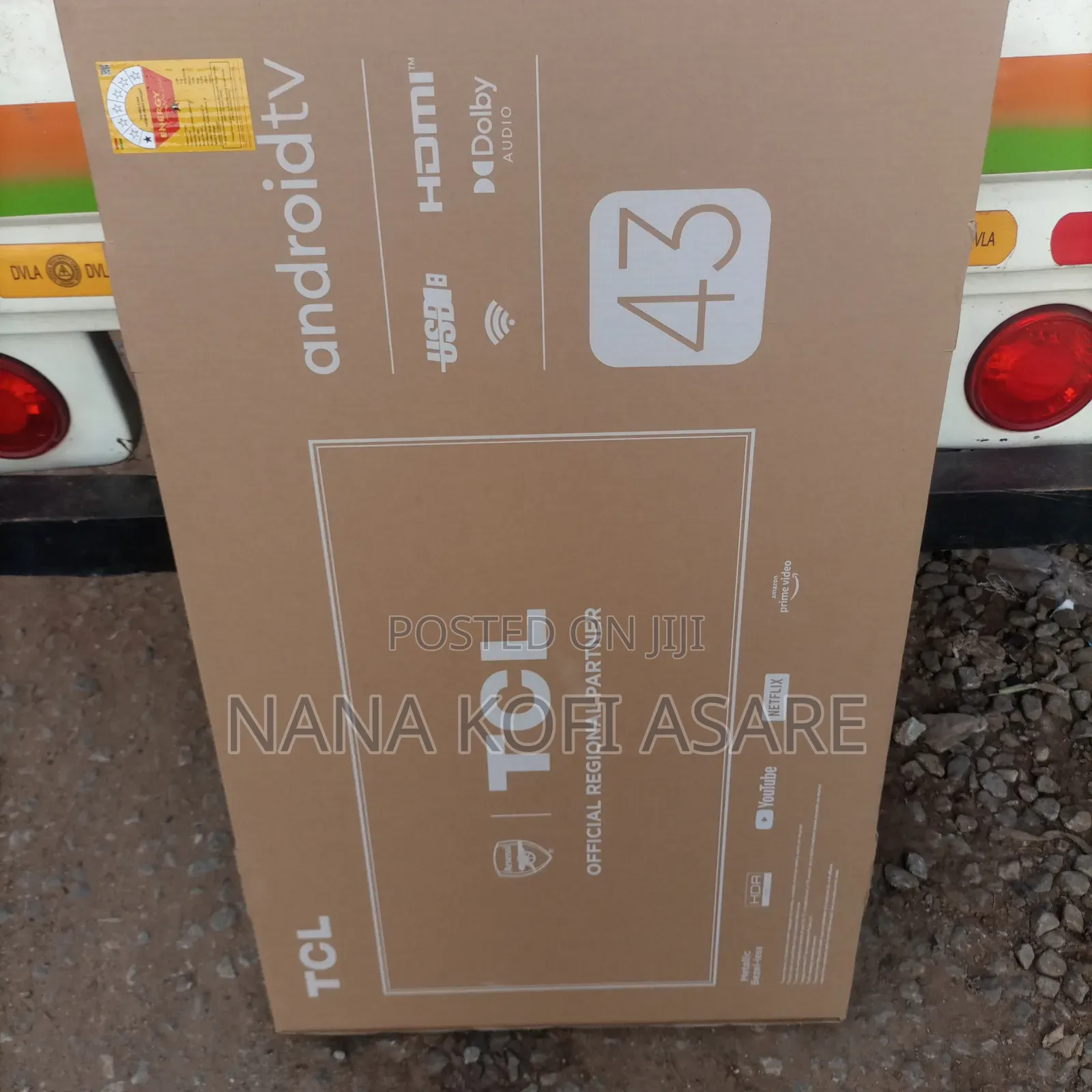 TCL 43inch Smart HRD Tv