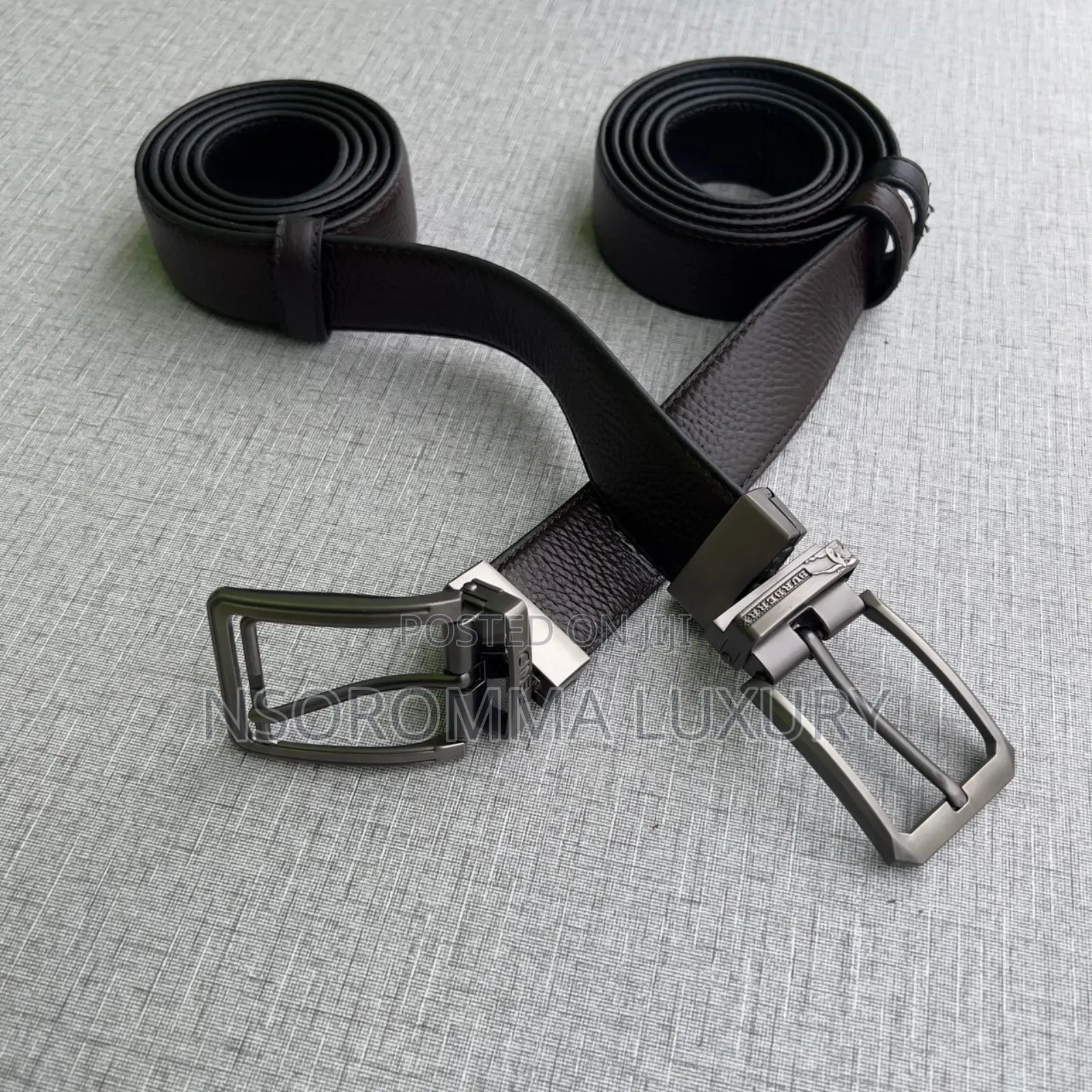 Rotatable Black and Brown Belt