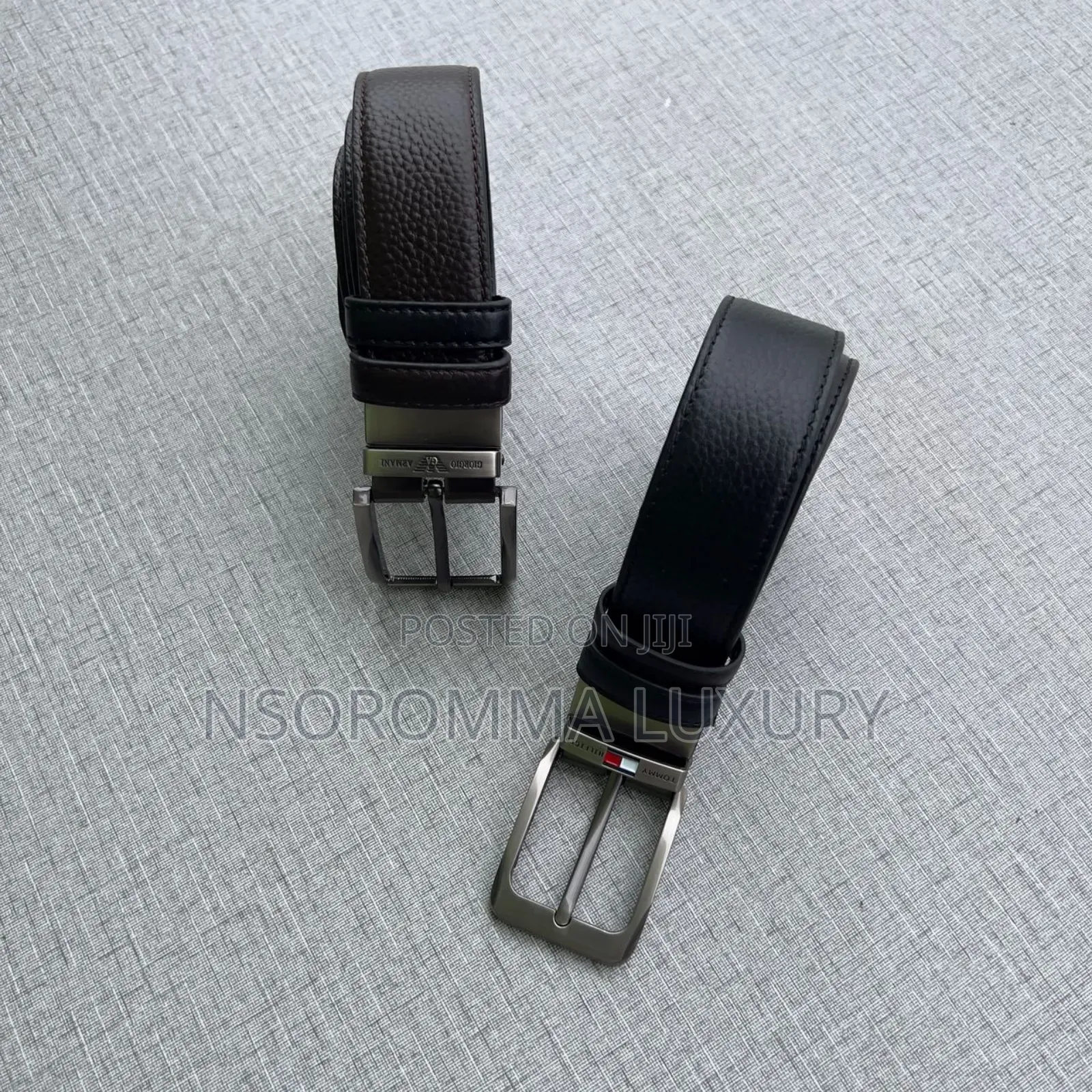 Rotatable Black and Brown Belt