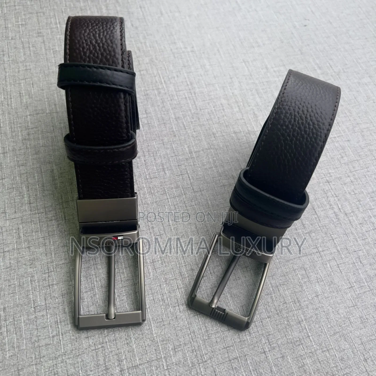 Rotatable Black and Brown Belt