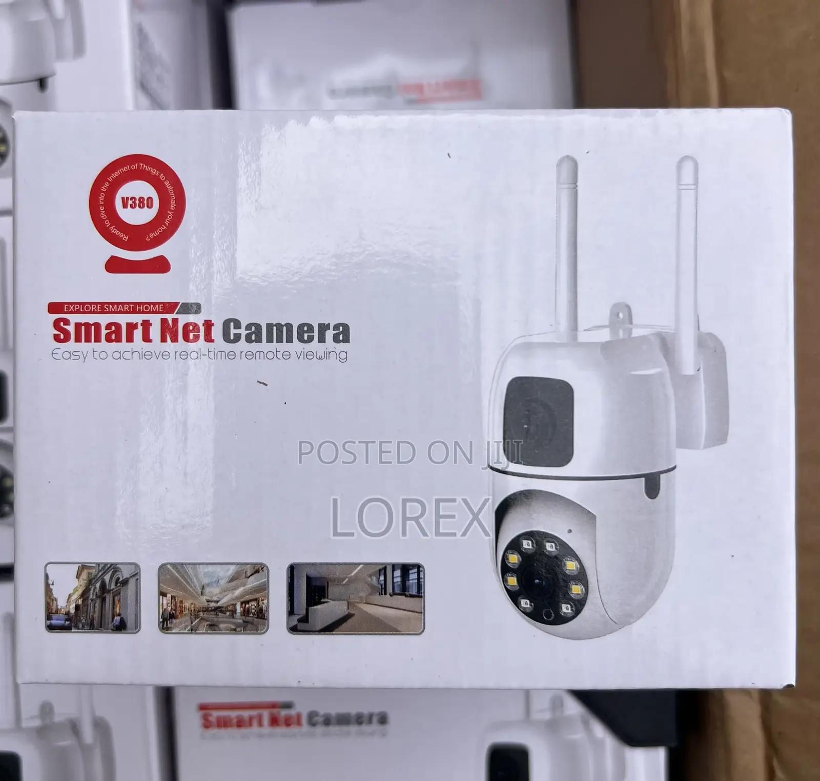 Wifi Mini PTZ Camera 3mp 2 Way Talk (V380 Pro)