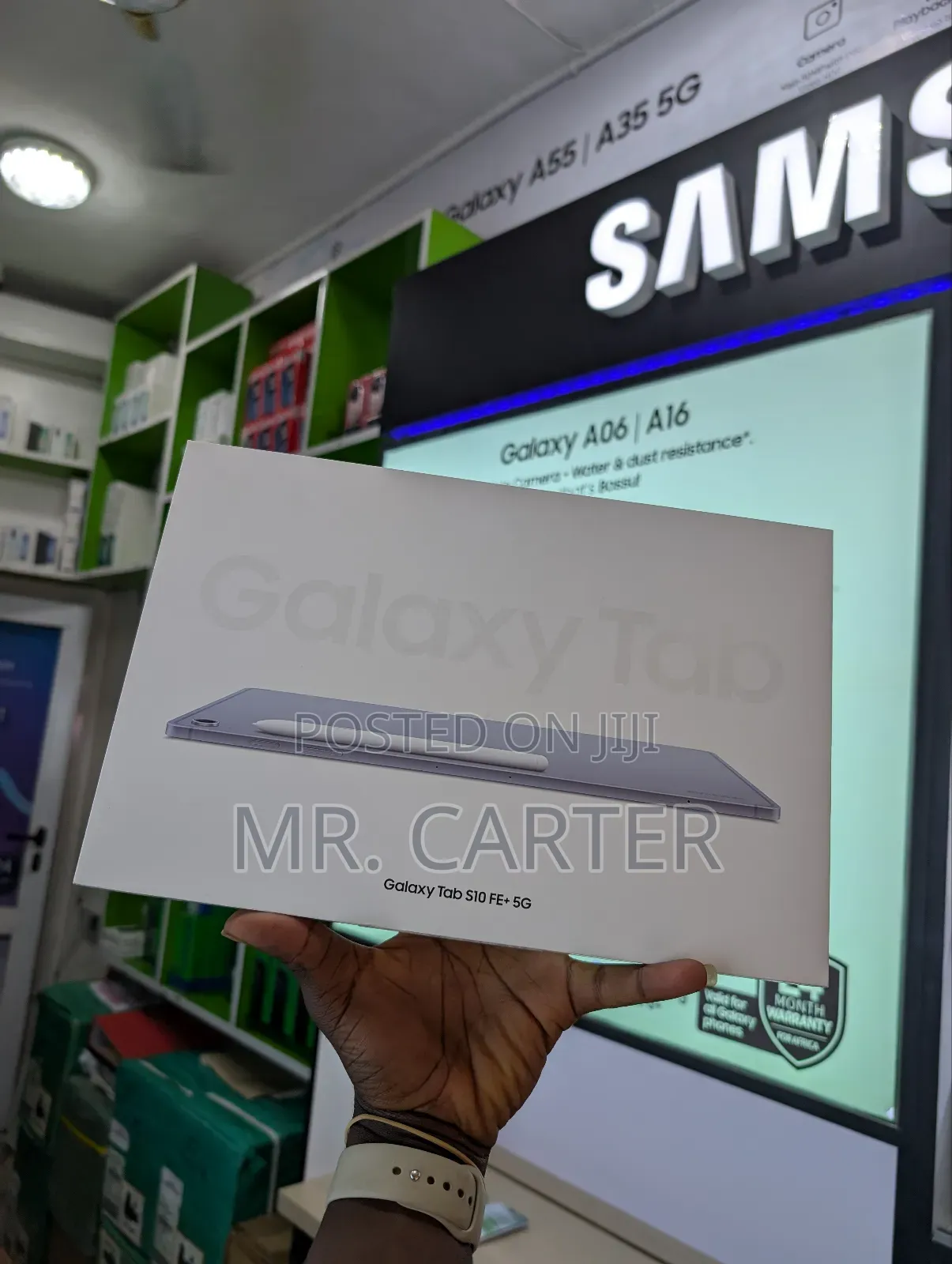 New Samsung Galaxy Tab S10 FE+ 256 GB Blue