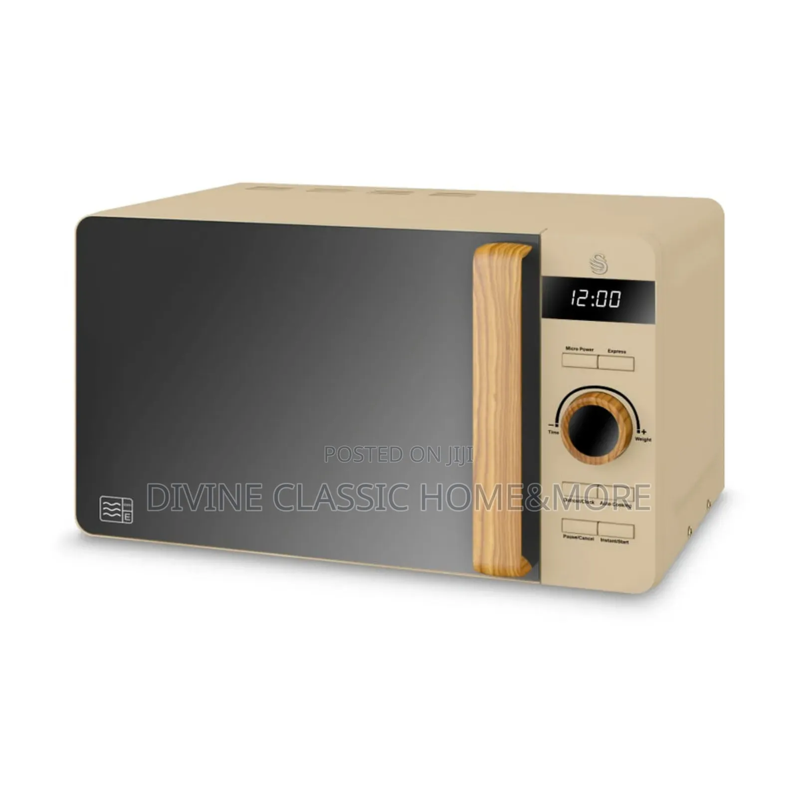 Swan Digital Microwave 20lit Cream