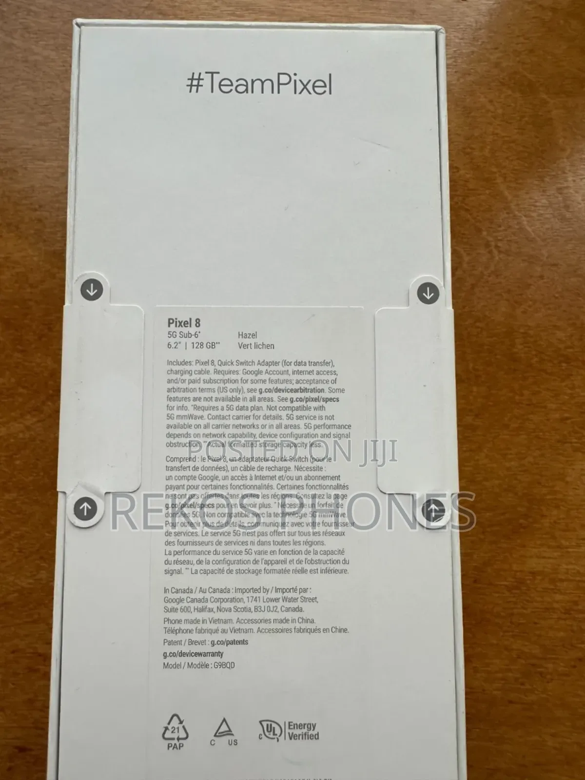 New Google Pixel 8 128 GB Gray