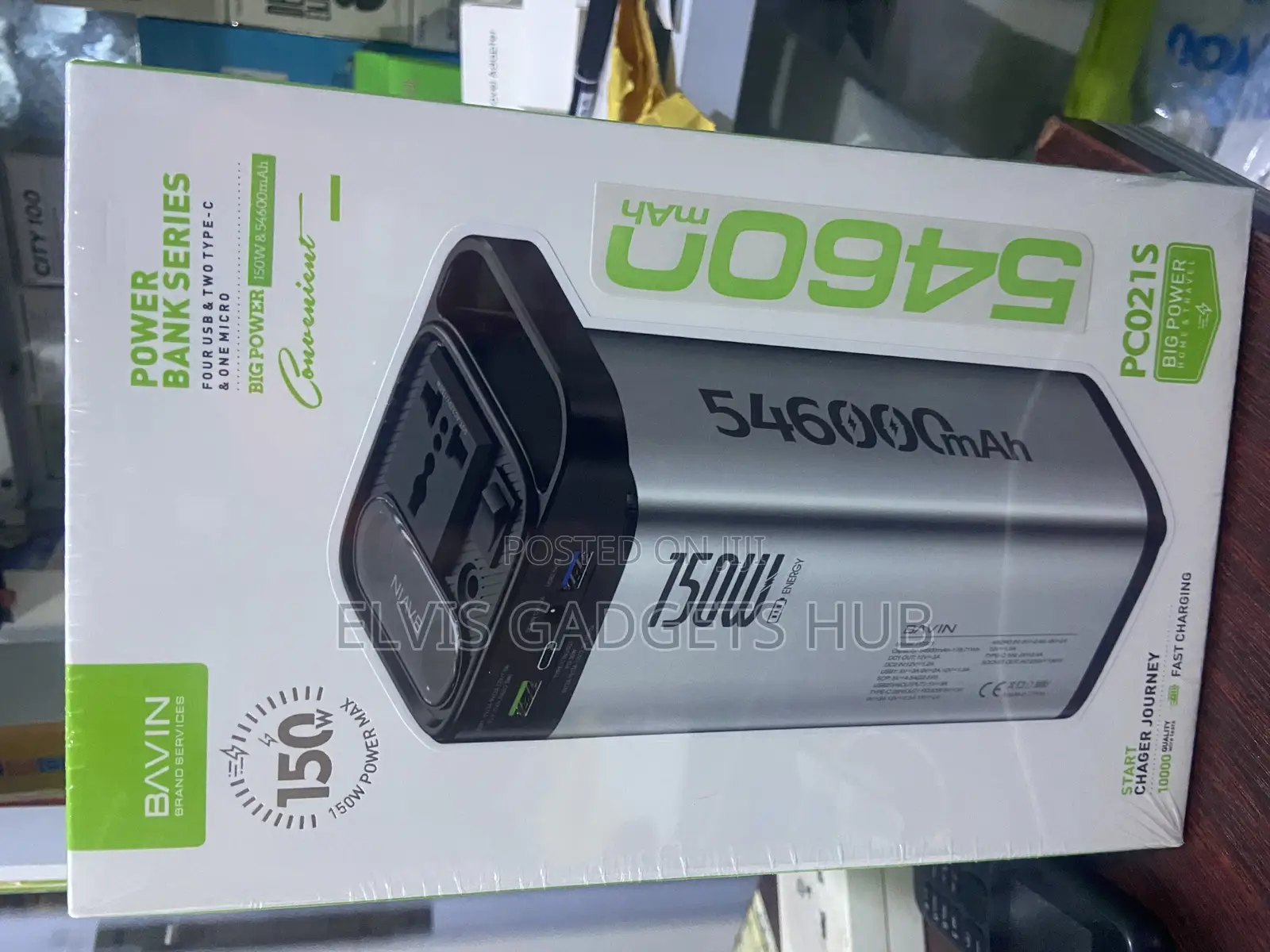 Bavin Pc021p 54600mah 150w Portable Power Station