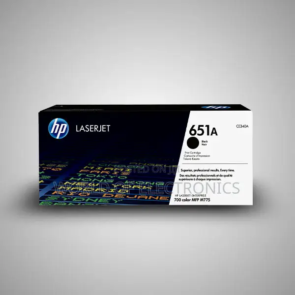 New Hp Toner Ce340a Original 651a Black