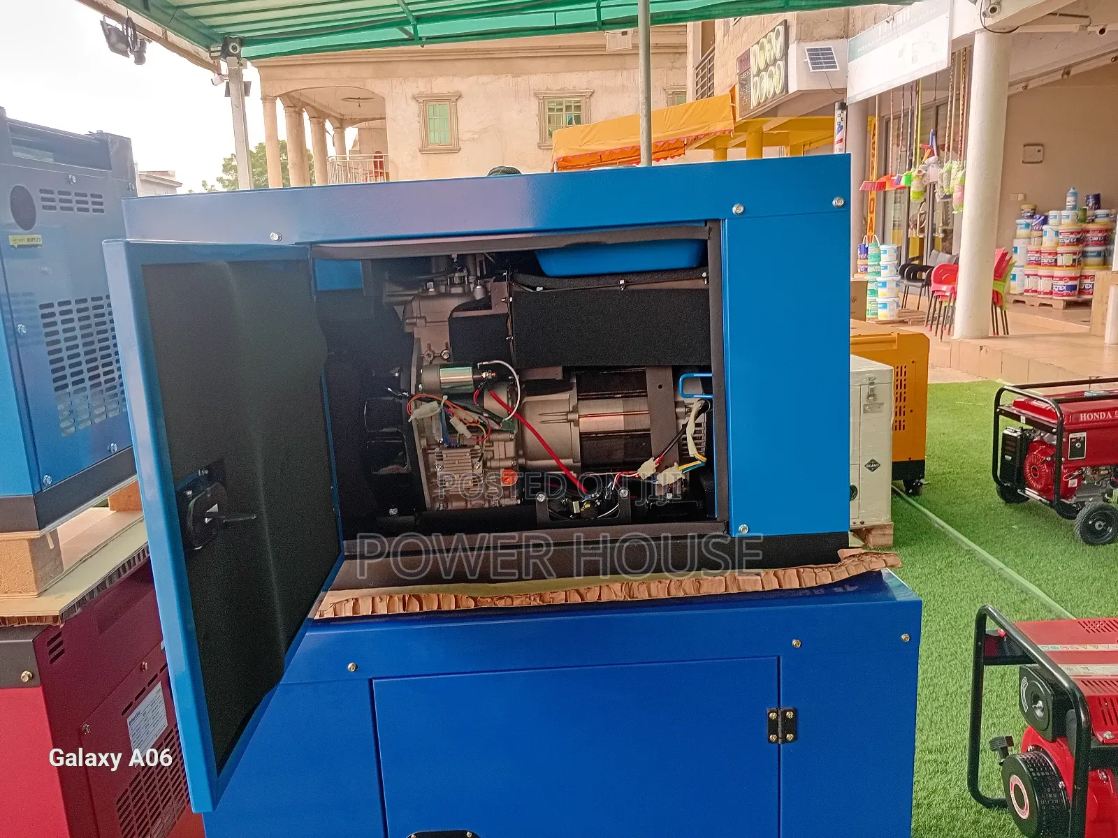 Perkins Diesel Generator 15kva Blue