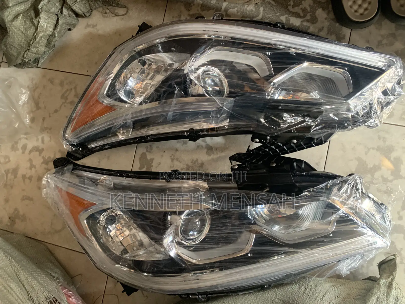 Honda Accord 2016-2017 Head Lamp Pair Normal