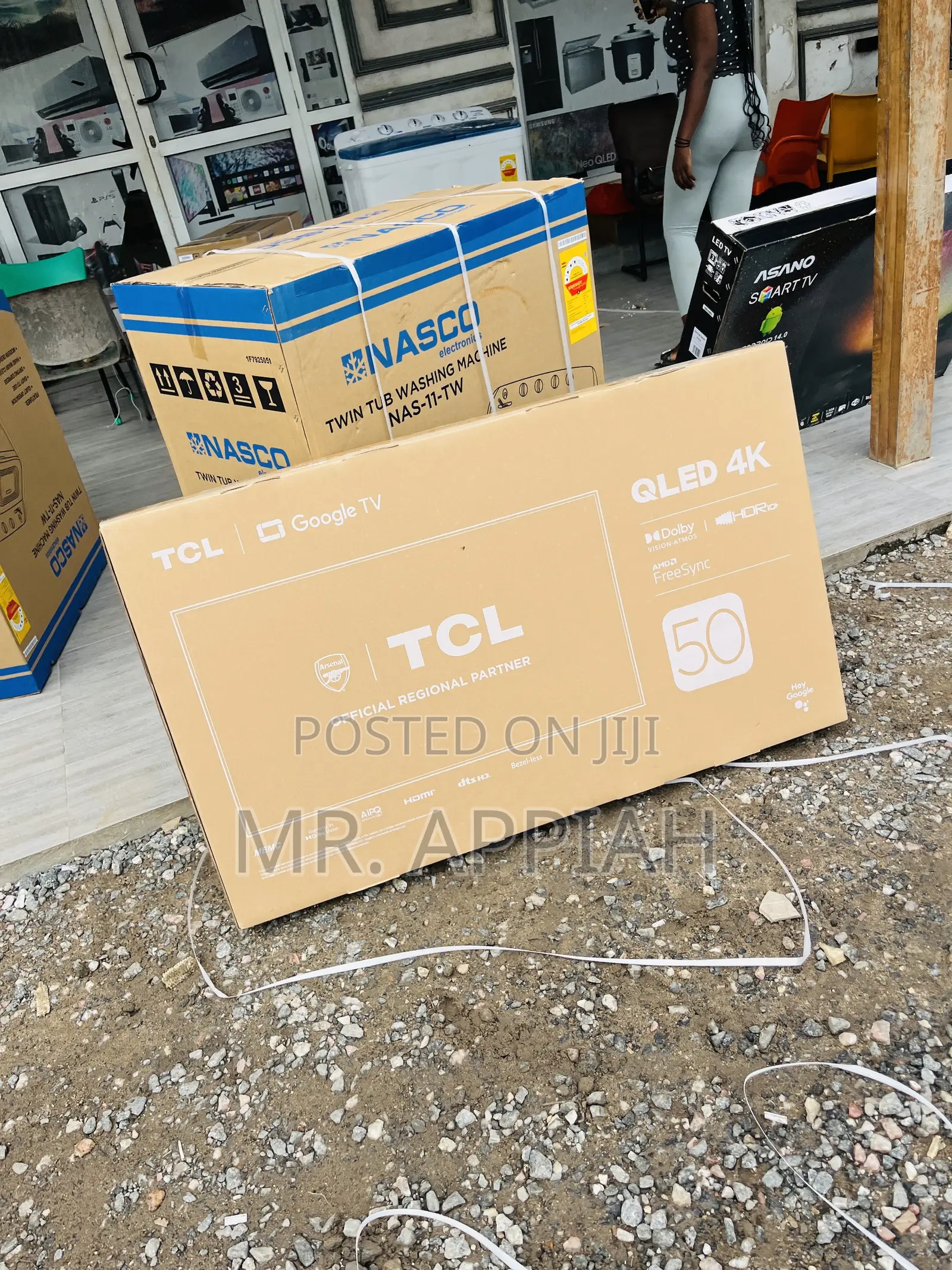 Affordable TCL 50c645 50” Qled Smart Google Television 
