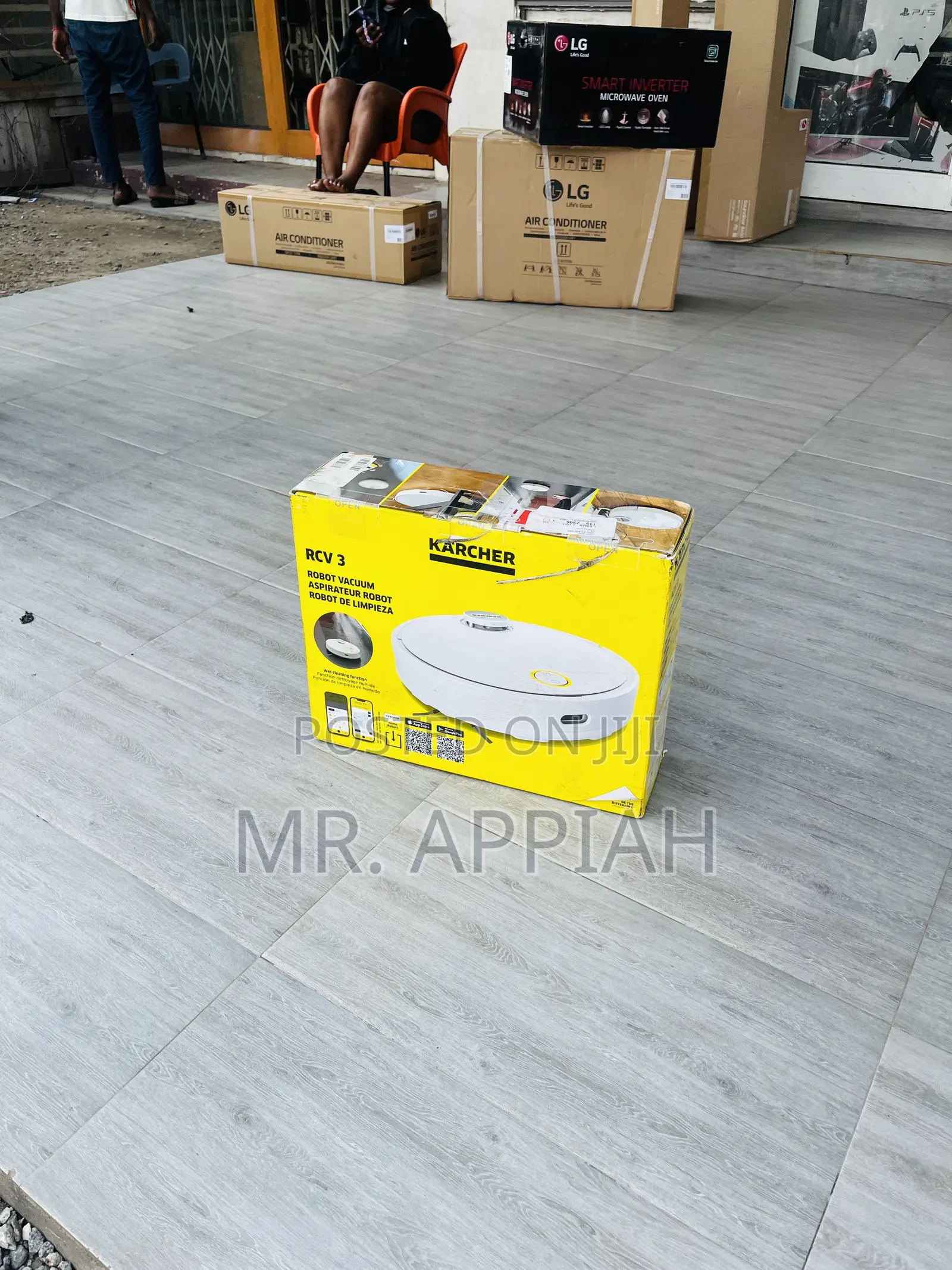 Fresh in Box Karcher Robot Cleaner RCV 3(White) 