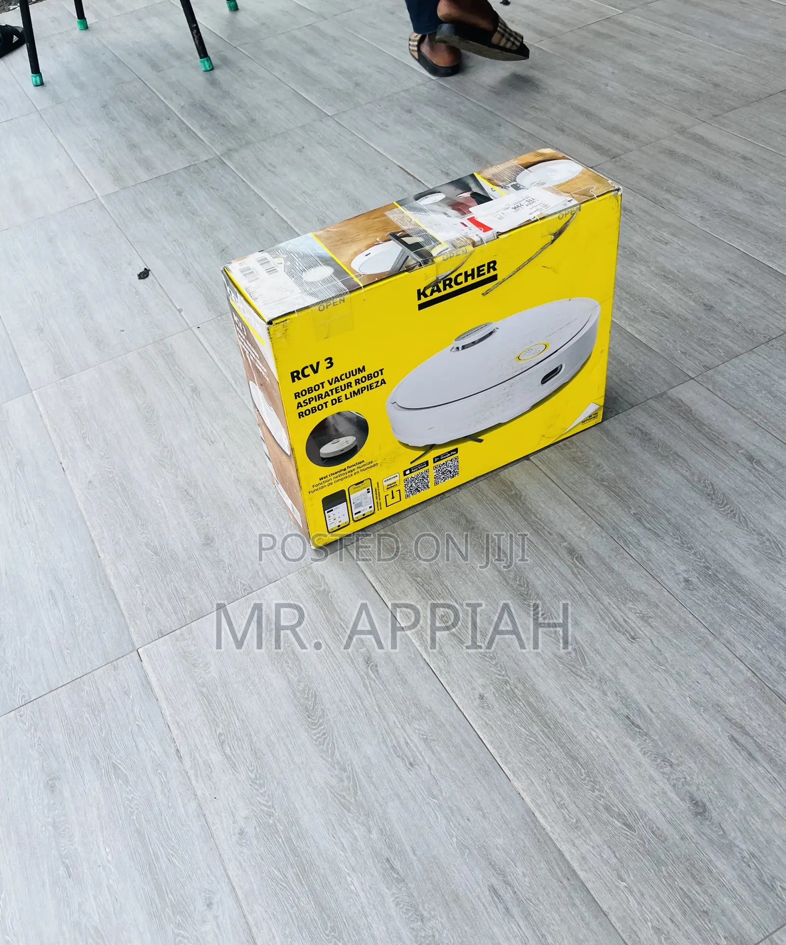 Check Out Karcher Robot Cleaner RCV 3 White 