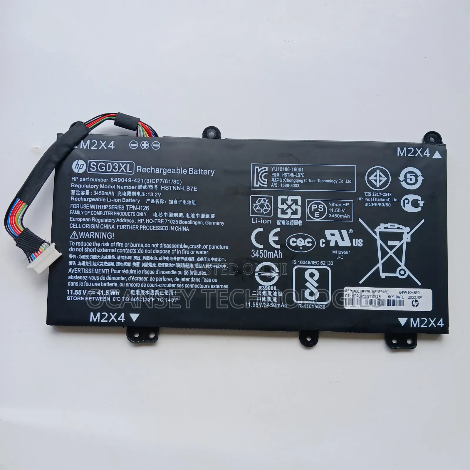 Original Hp Sg03xl Laptop Battery