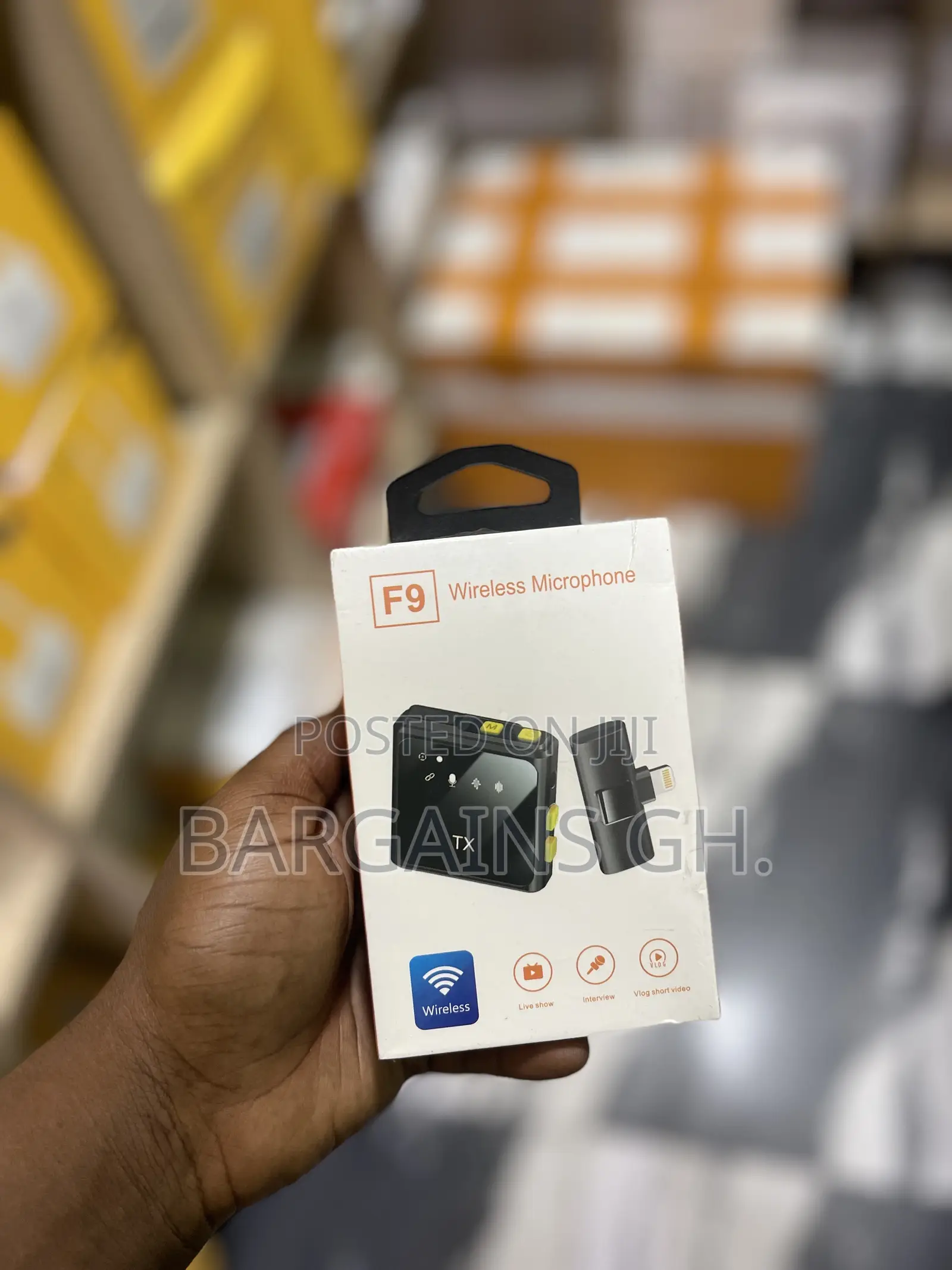 F9 Lavalier Wireless Microphone (Single)