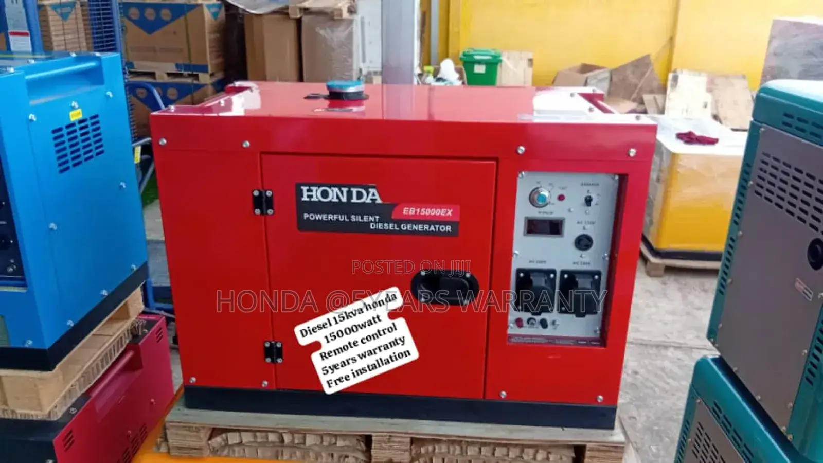 Sunny Energy Solution Honda 15kva 15000watt Remote Control