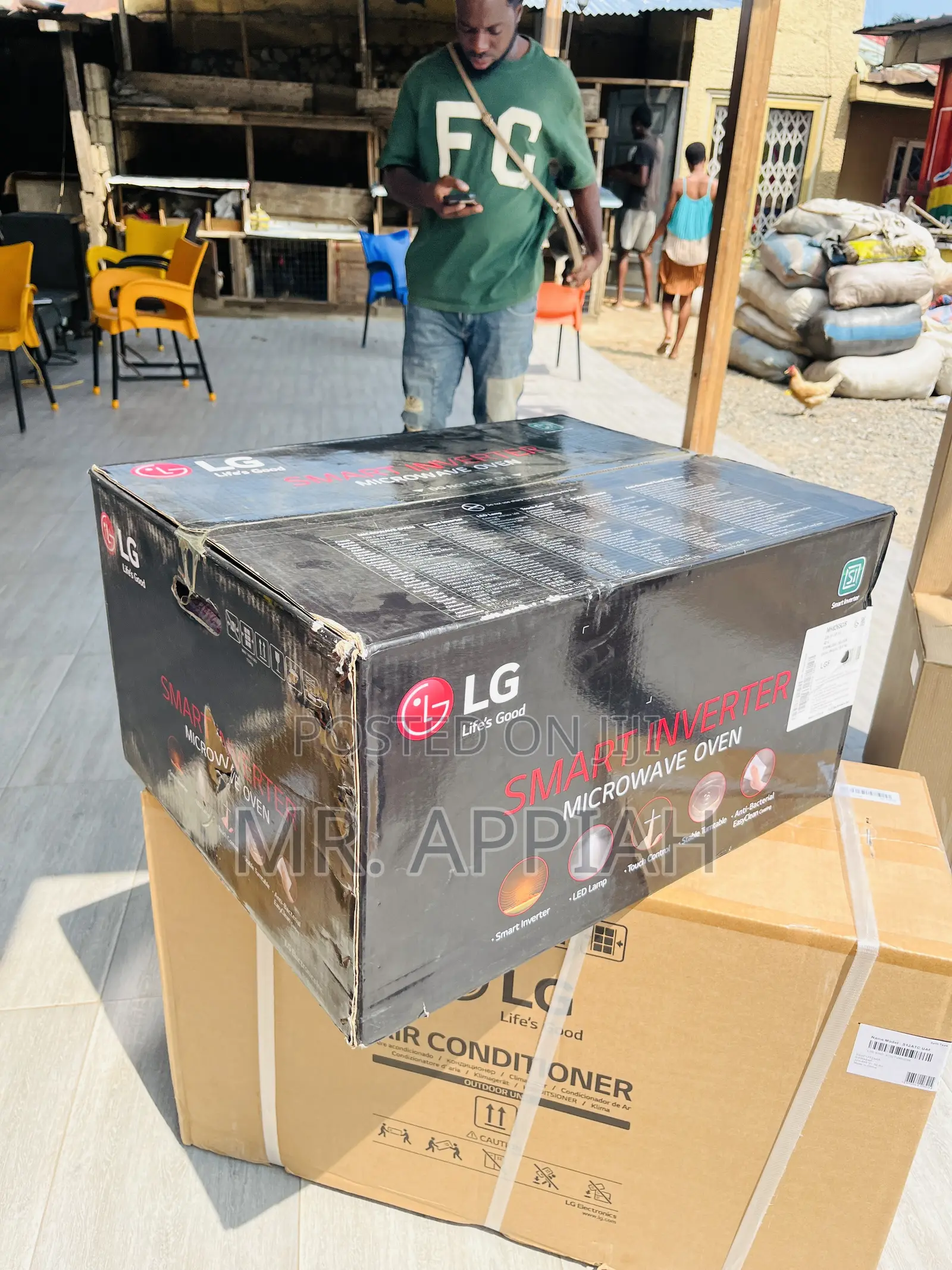 Check Out Original Lg 42l Electric Microwave(Black) 