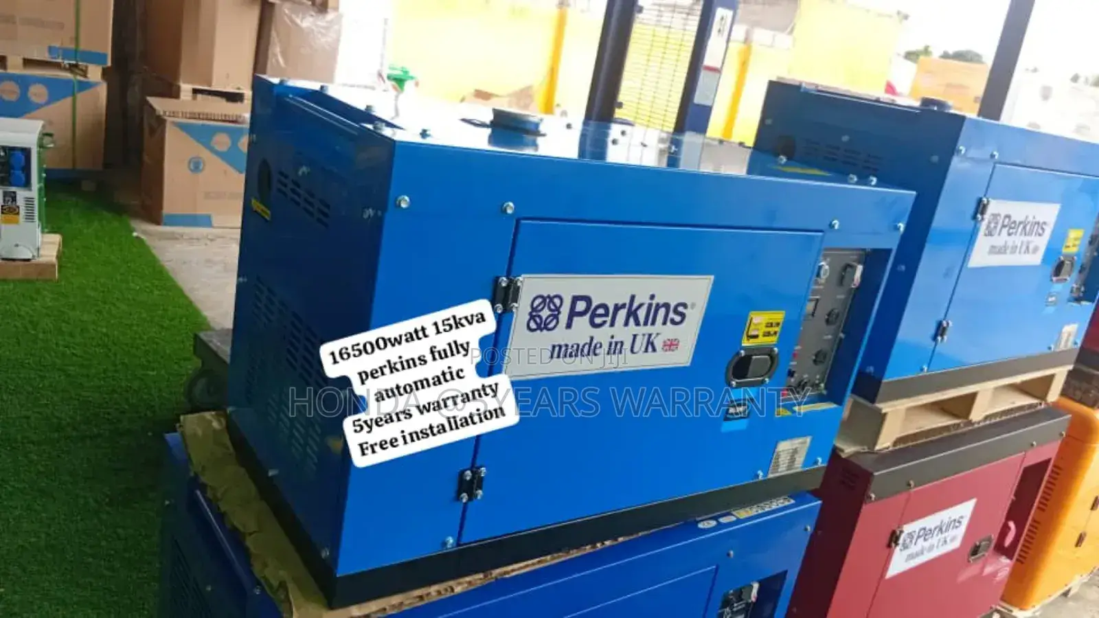 Power on Energy Fully Automatic 15kva Perkin Generator 15kva