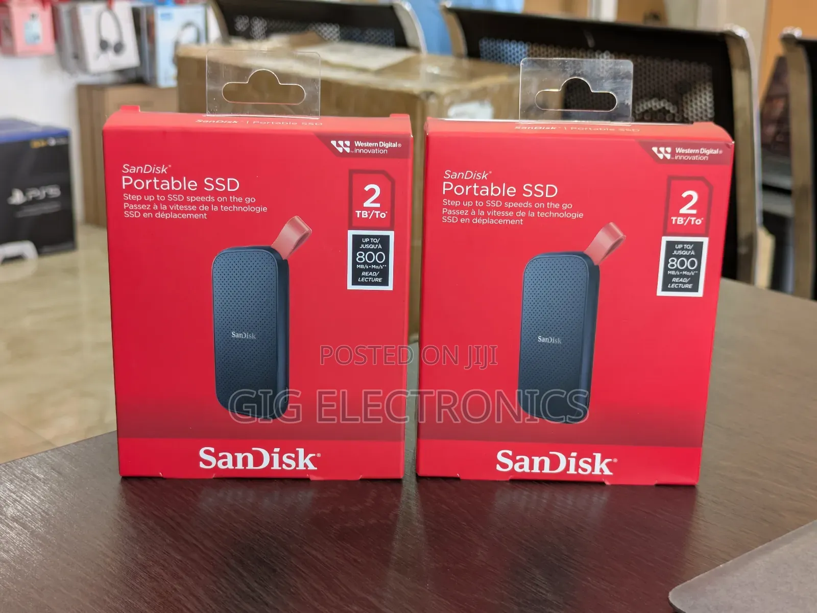 Sandisk 2tb Ssd Portable External Drive 800 Mb/S Speed