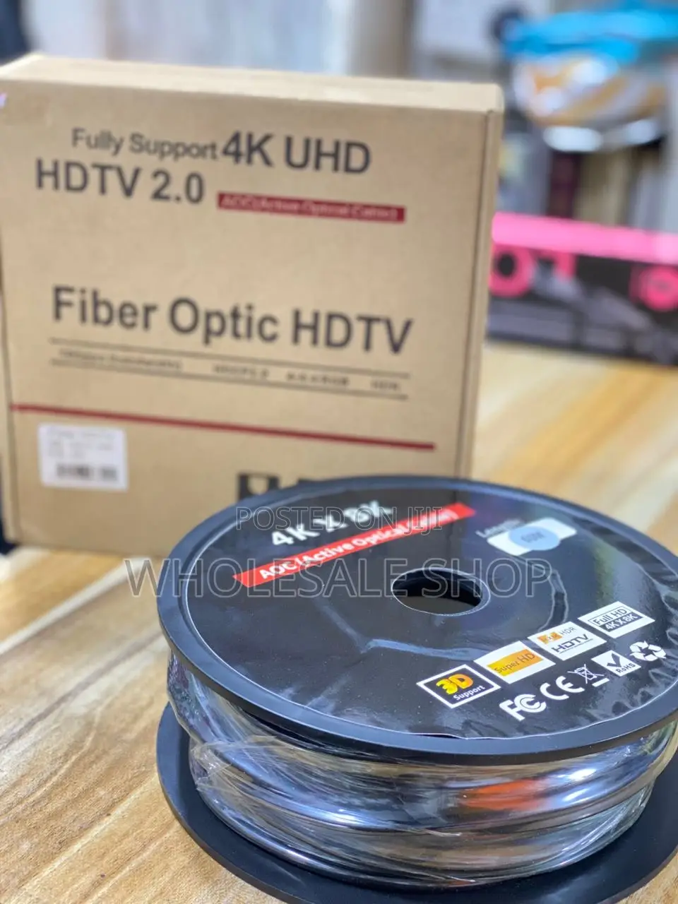 Fiber Optic HDTV/HDTV 2.0 Aoc(Active Optical Cable)