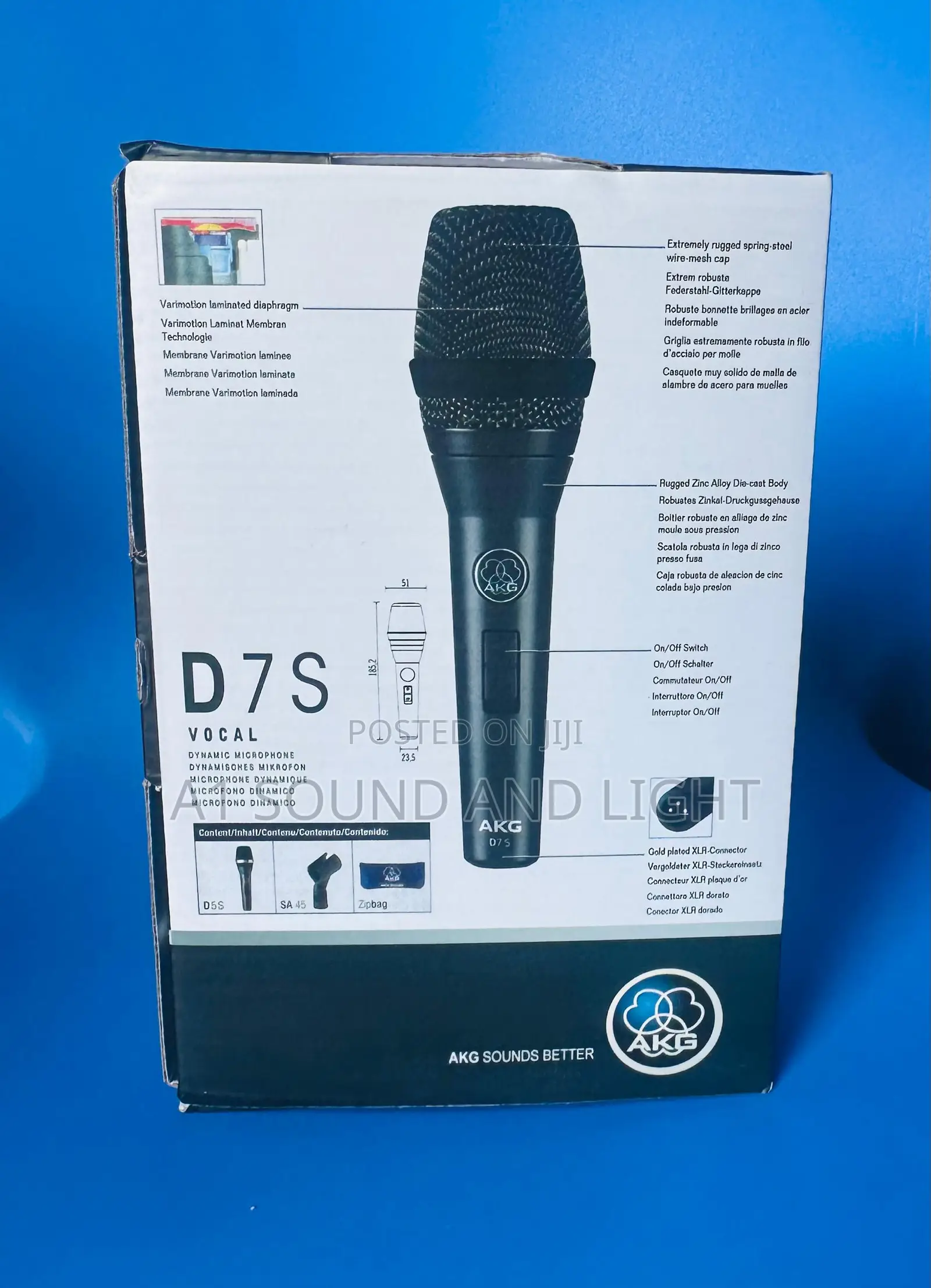Akg Pro Audio D7 Microphone