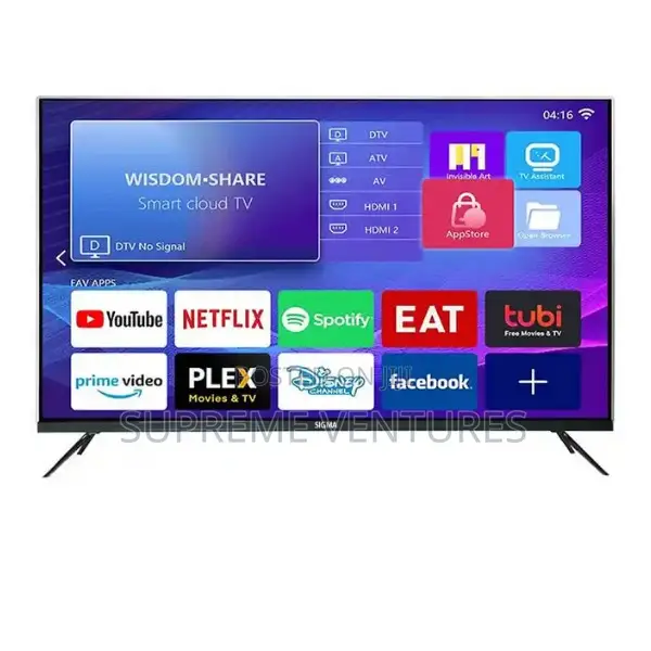 Sigma Sig-K43v6 43" FHD Frameless Satellite Tv Crystal