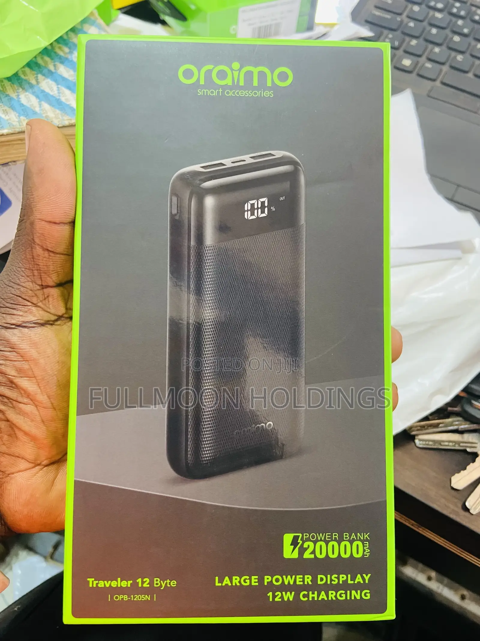 Oraimo Traveler 12 Byte 20,000 Mah Power Bank